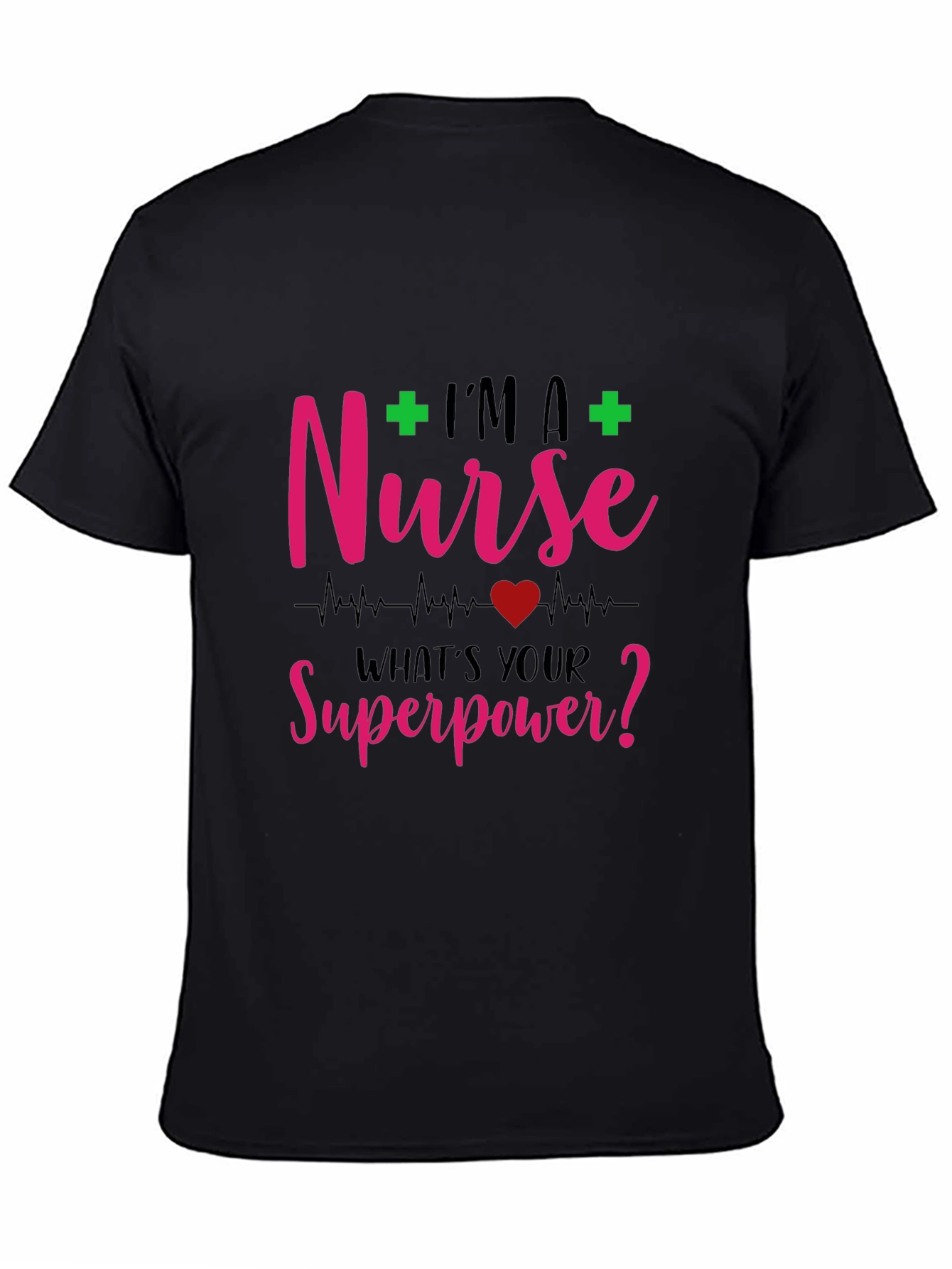 Nurse Superpower Graphic T-Shirt