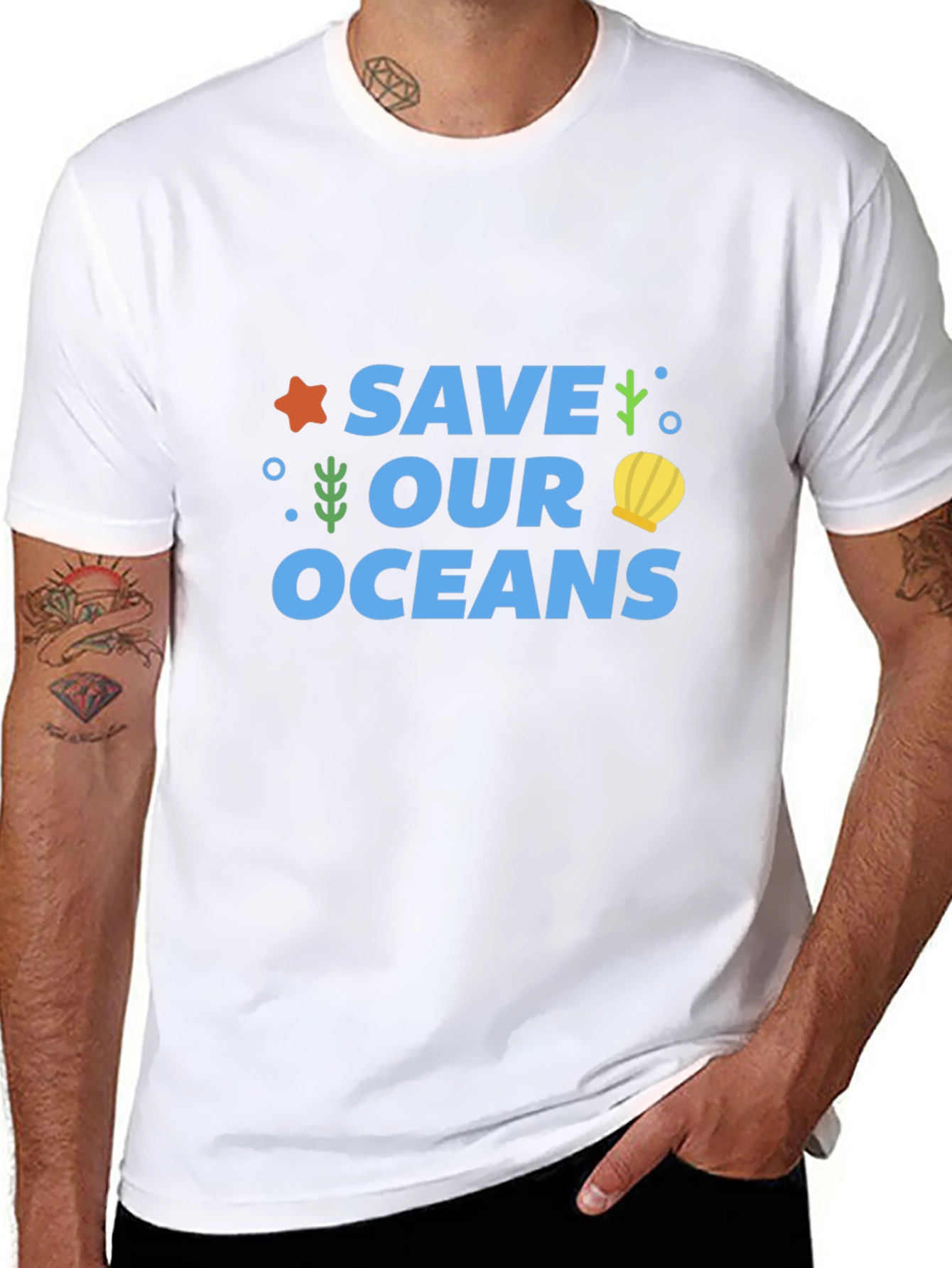 Save Our Oceans Graphic T-Shirt