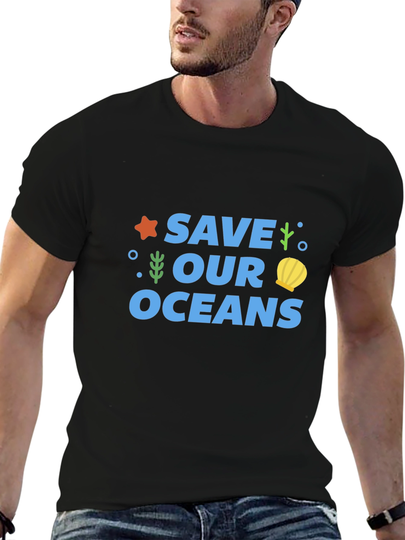Save Our Oceans Graphic T-Shirt