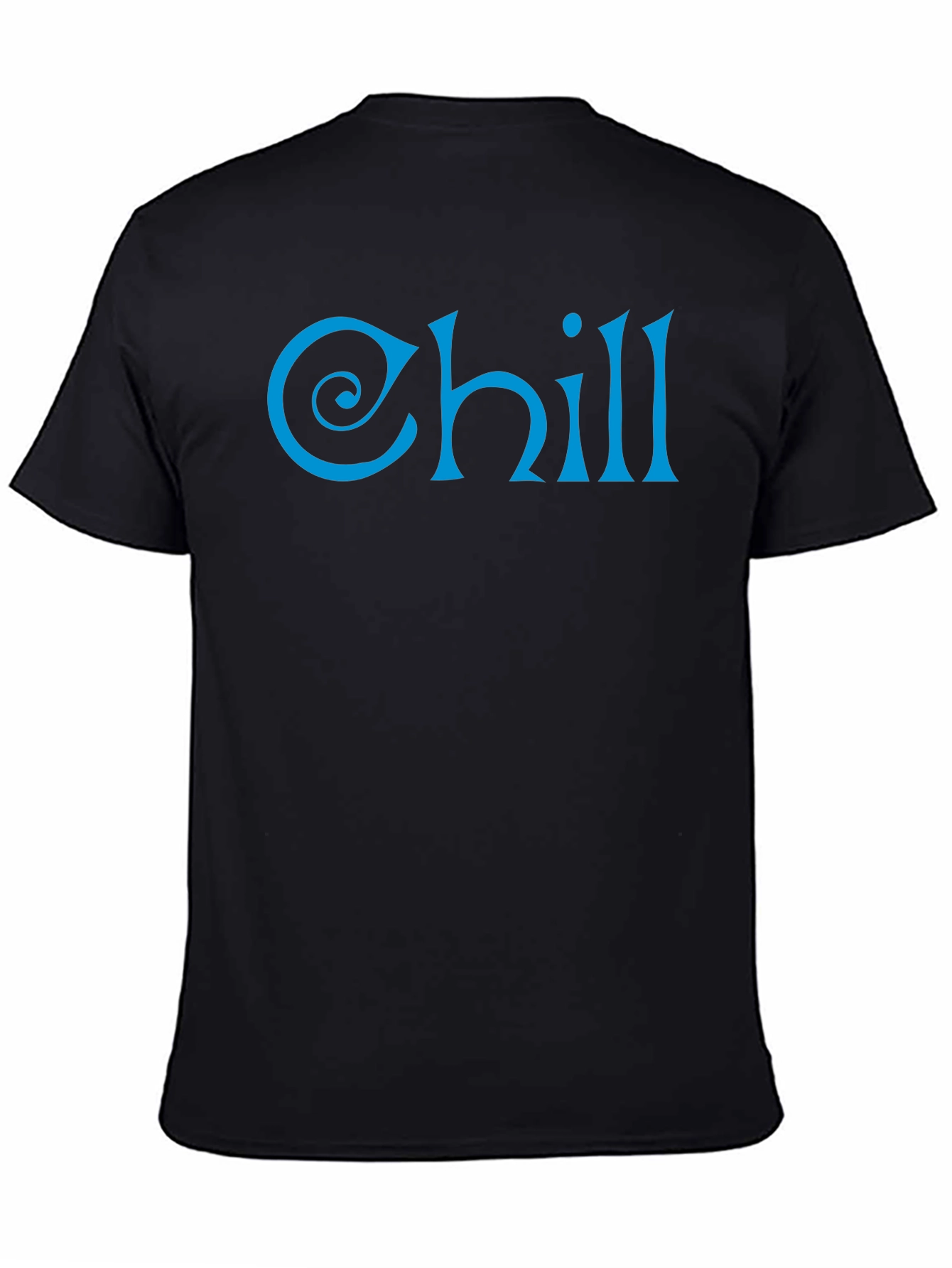 Chill Black T-Shirt - Cool & Comfortable Tee