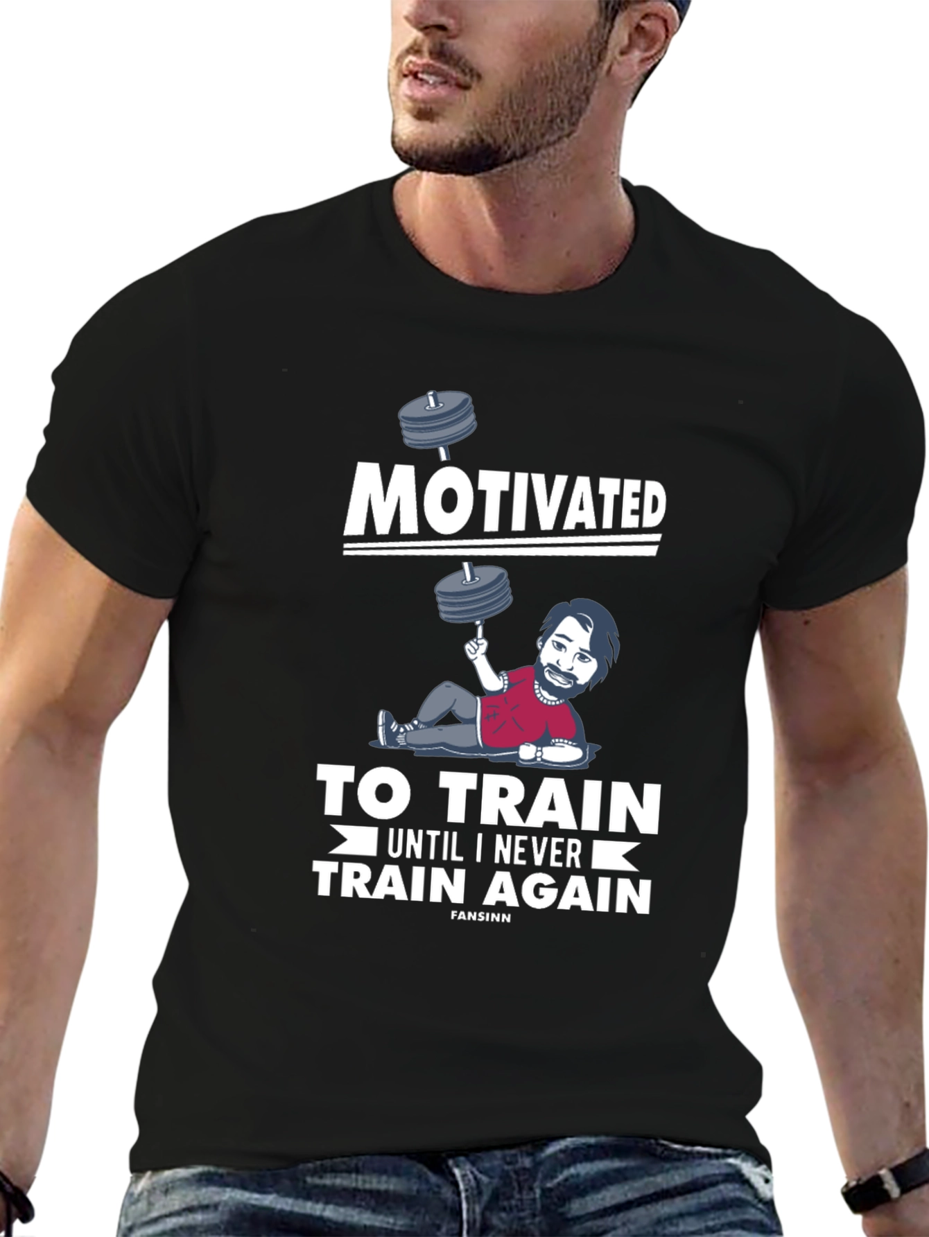 Motivated To Train Graphic T-Shirt