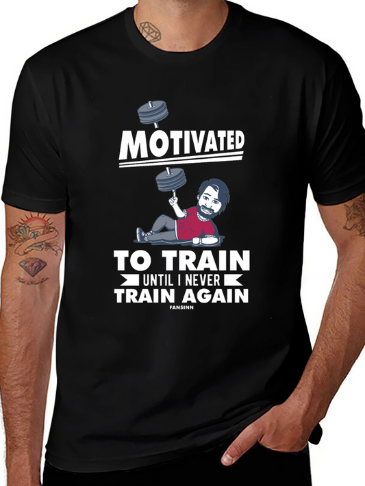 Motivated To Train Graphic T-Shirt