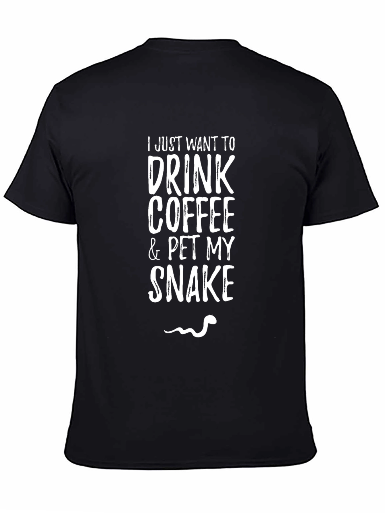 Coffee & Snake Lover T-Shirt - Pet Reptile Tee
