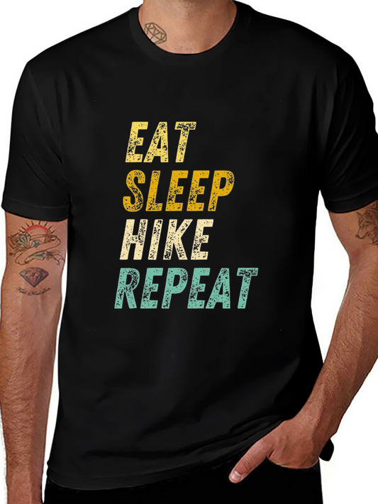 Eat Sleep Hike Repeat Graphic Tee