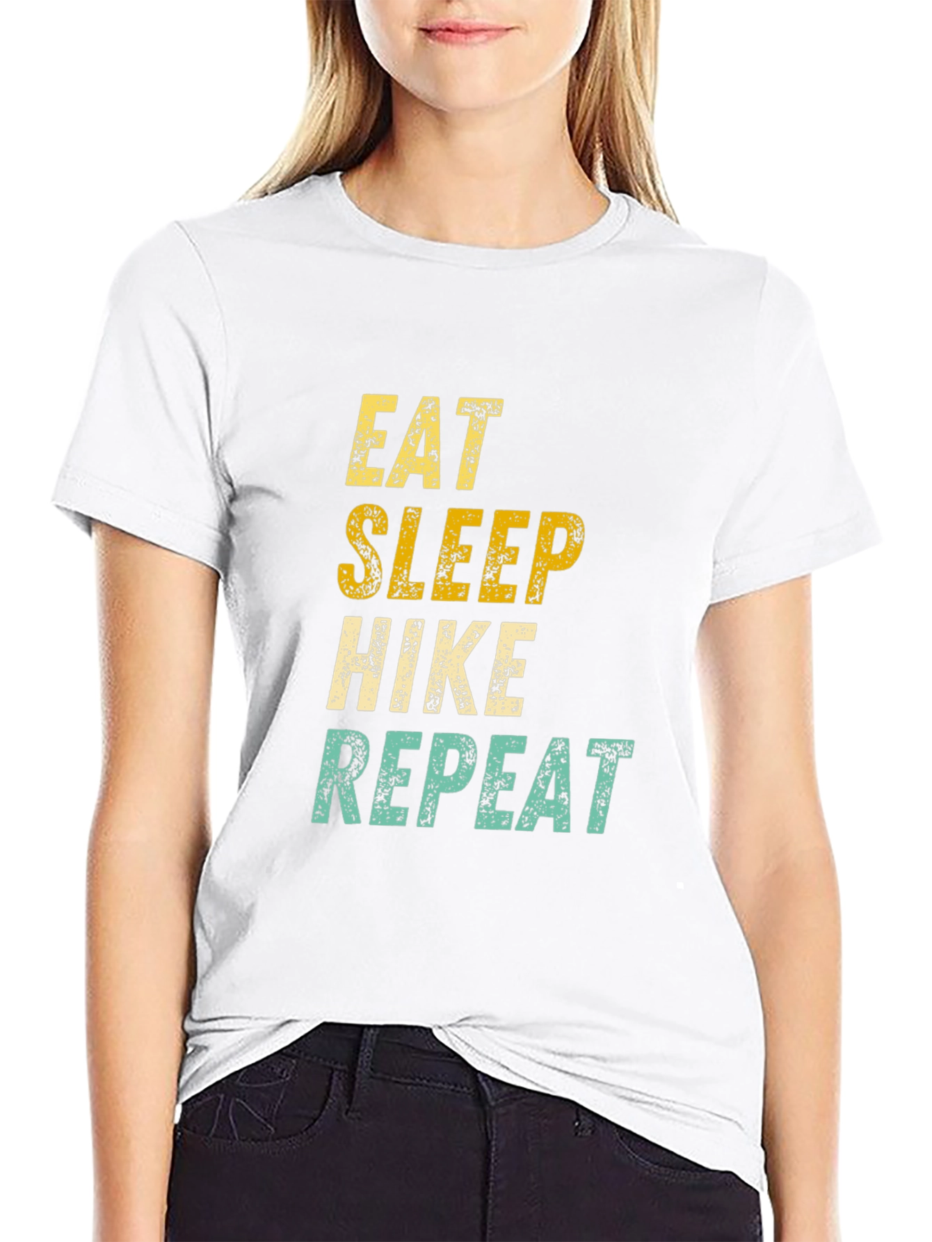 Eat Sleep Hike Repeat Graphic Tee