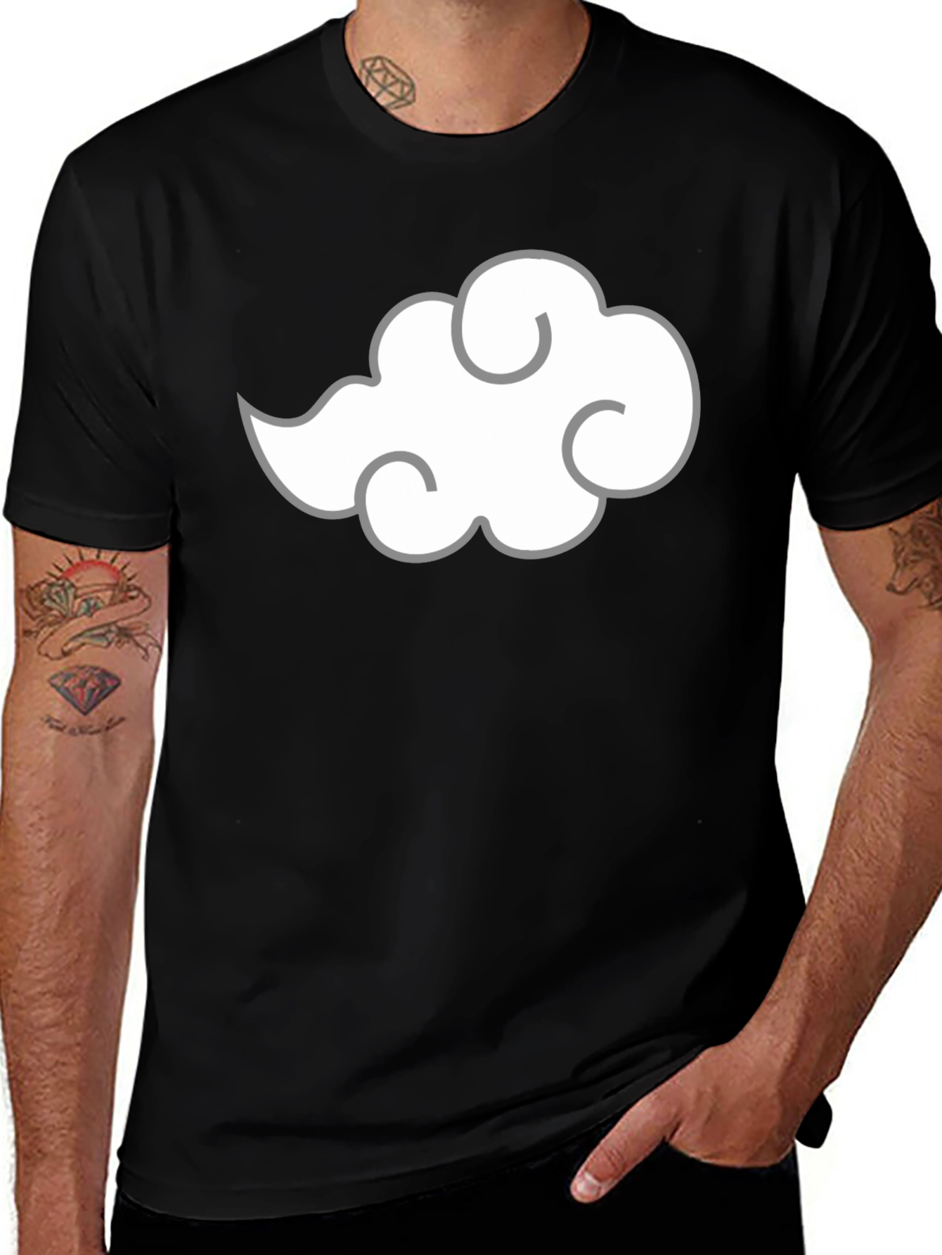 Akatsuki Cloud T-Shirt - Anime Inspired