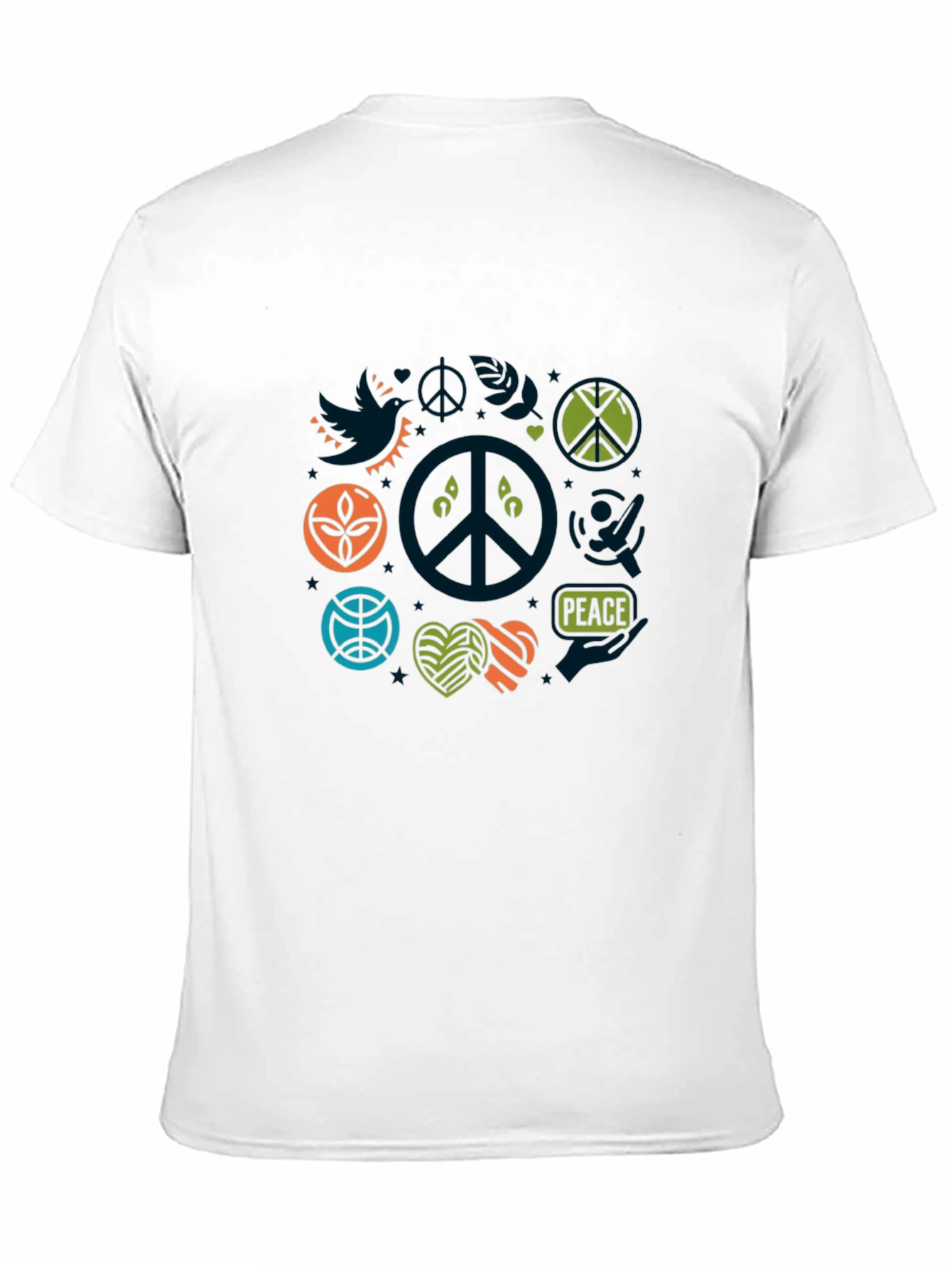 Peace Sign T-Shirt - Stylish Graphic Tee