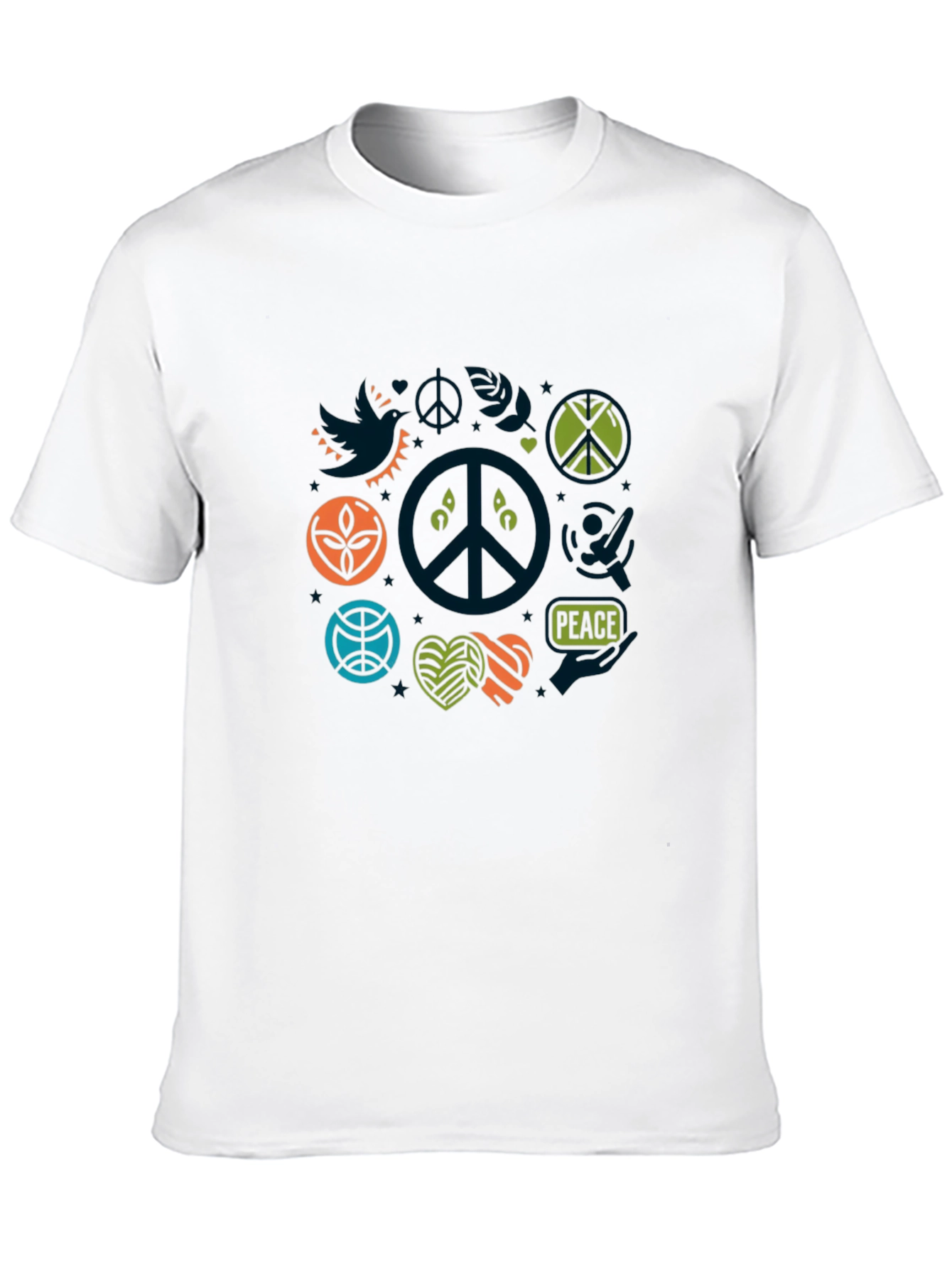 Peace Sign T-Shirt - Stylish Graphic Tee
