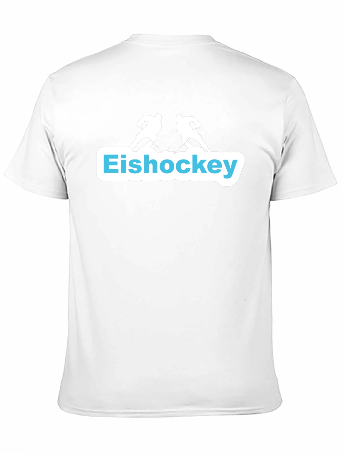 Eishockey T-Shirt - Hockey Player Silhouette Graphic Tee