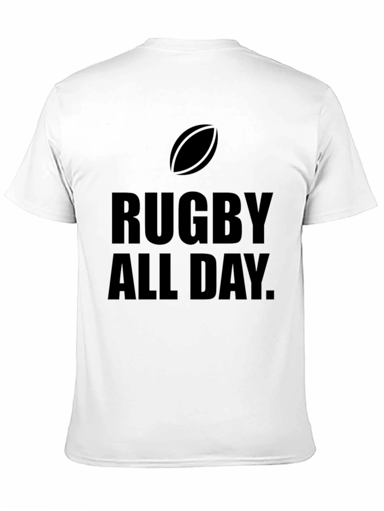 Rugby All Day Black T-Shirt