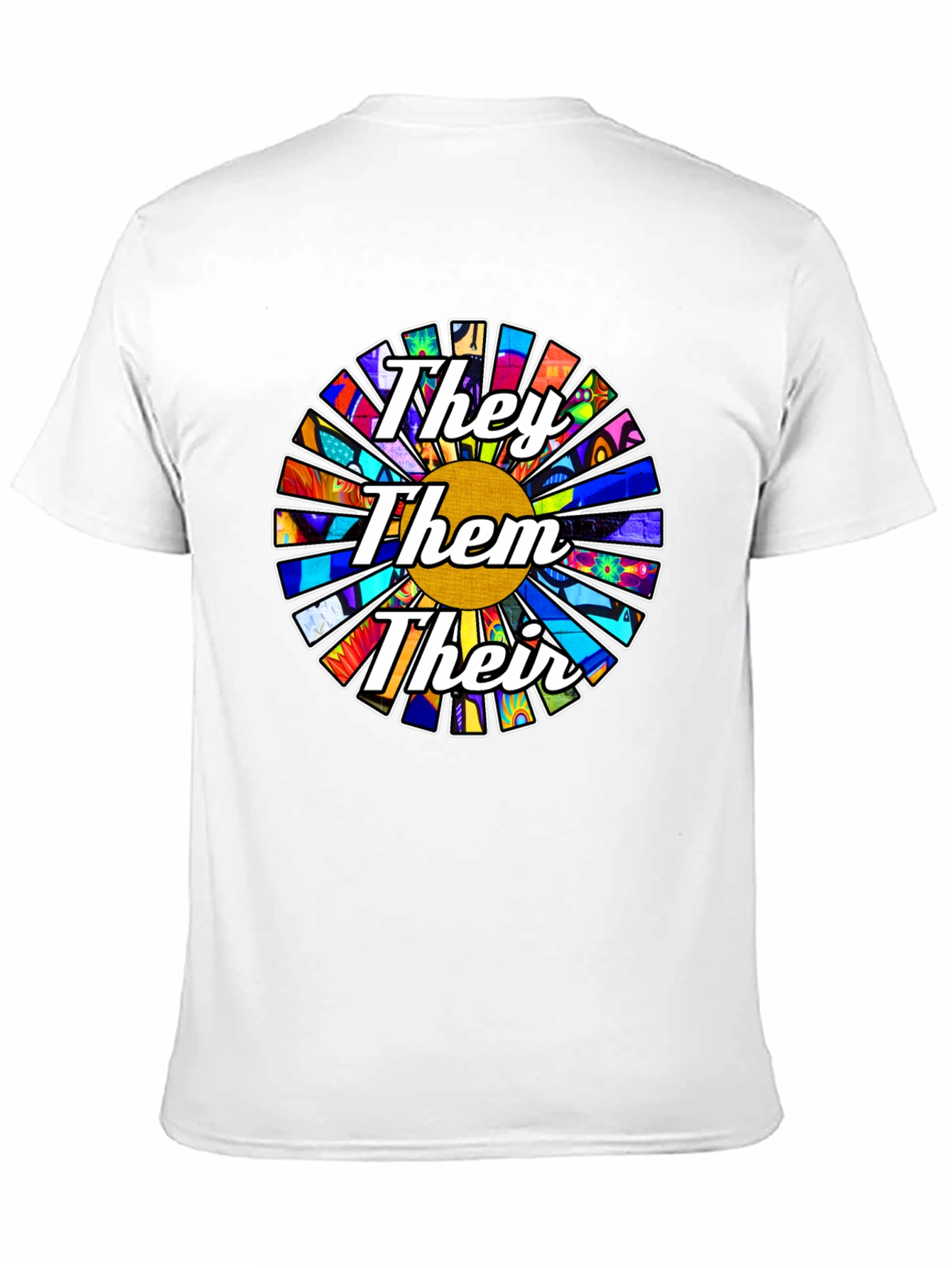 They Them Their Pronoun Pride T-Shirt