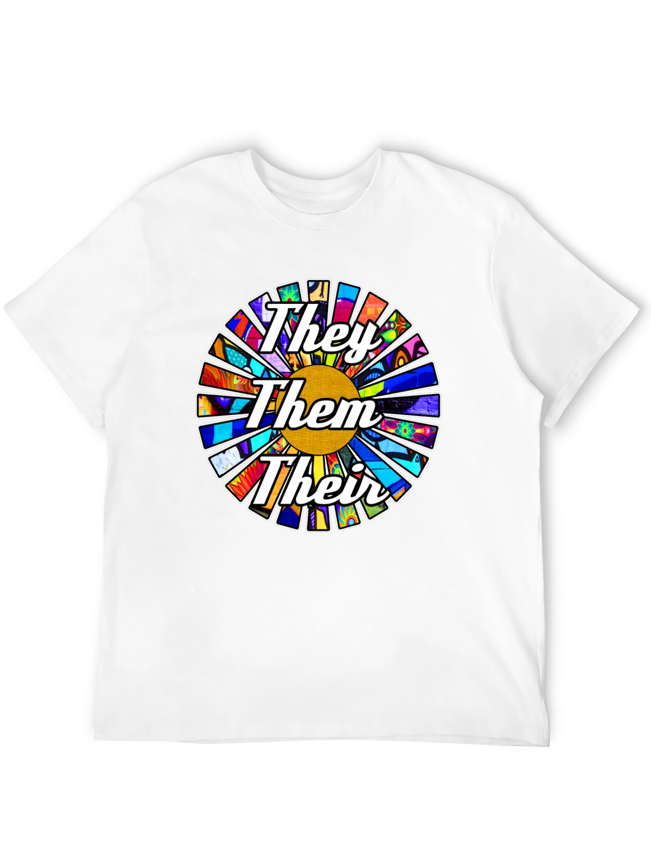 They Them Their Pronoun Pride T-Shirt