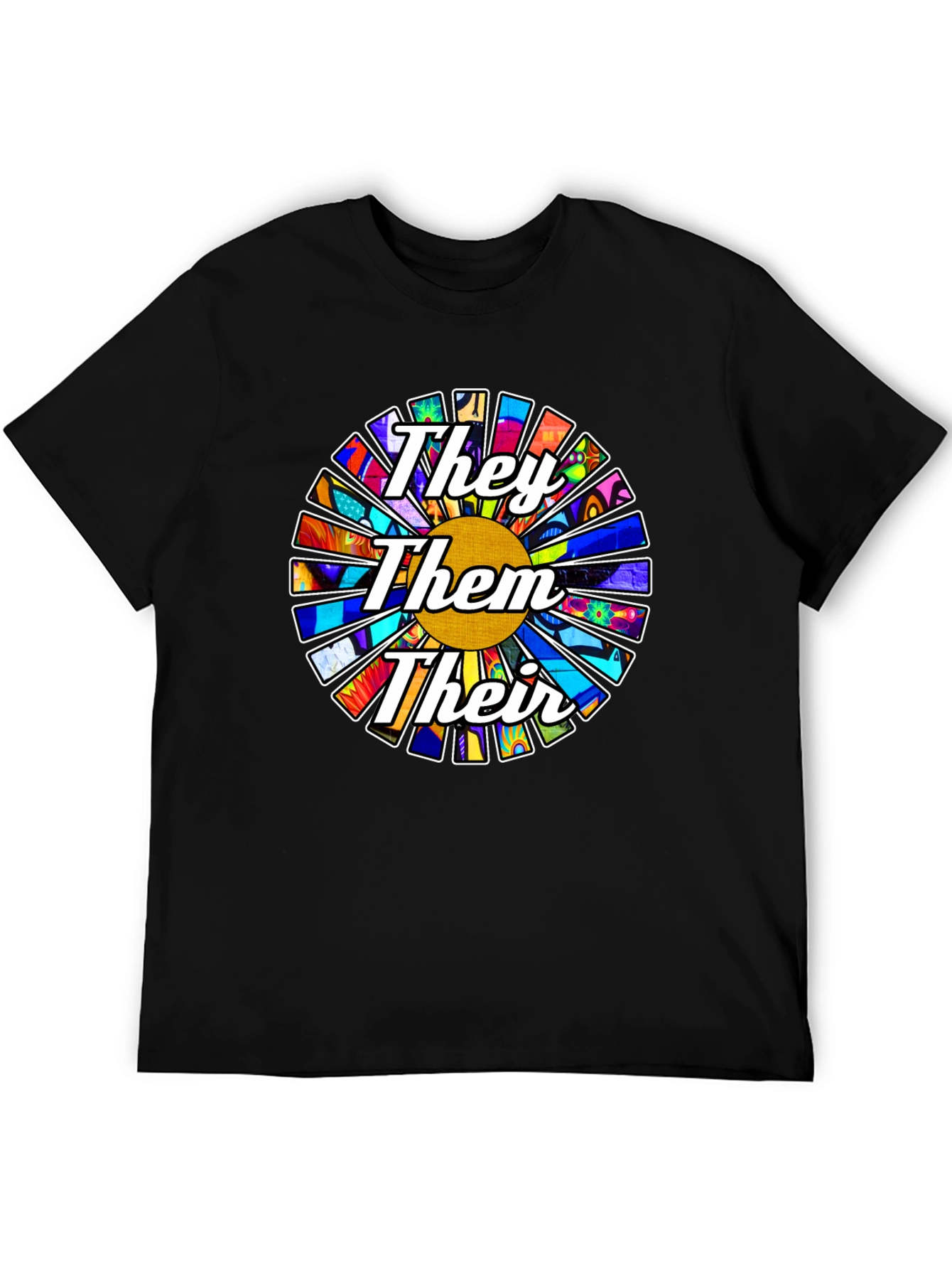 They Them Their Pronoun Pride T-Shirt