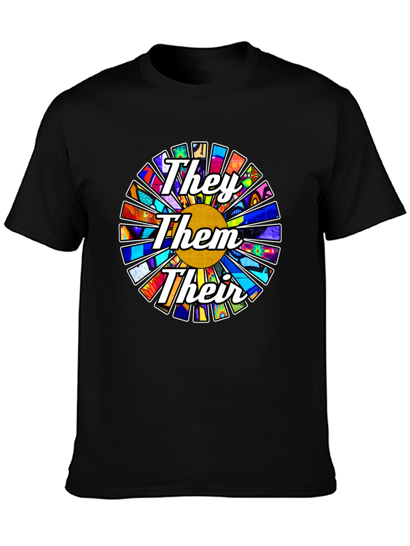They Them Their Pronoun Pride T-Shirt