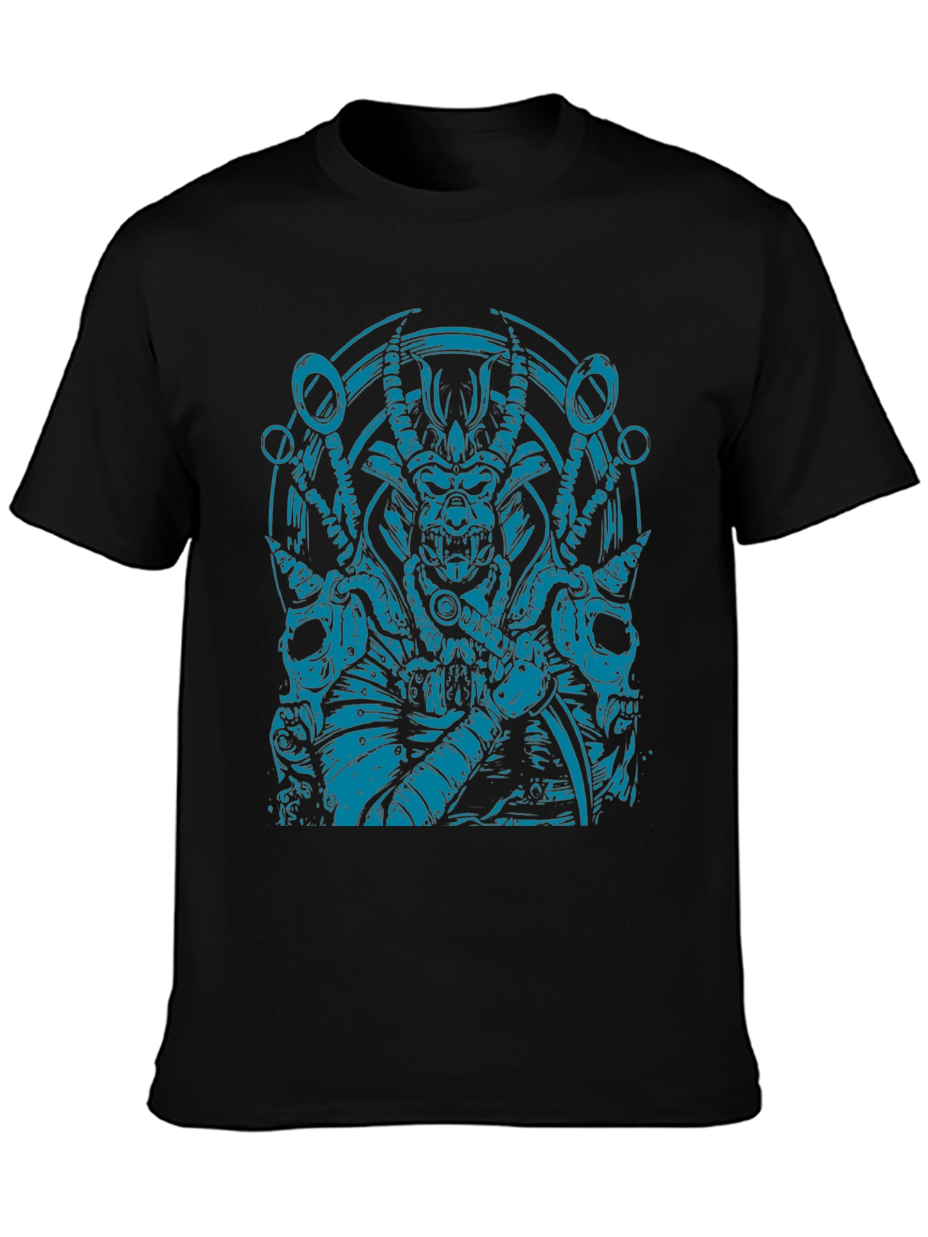 Samurai Graphic T-Shirt - Edgy Streetwear