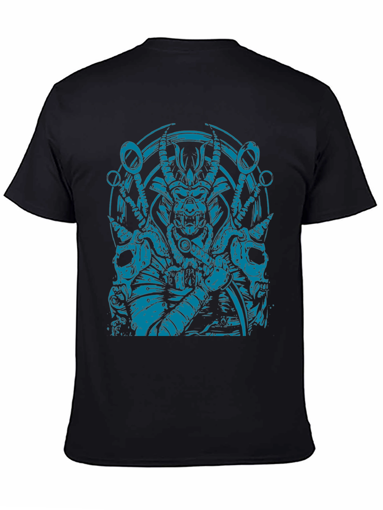 Samurai Graphic T-Shirt - Edgy Streetwear
