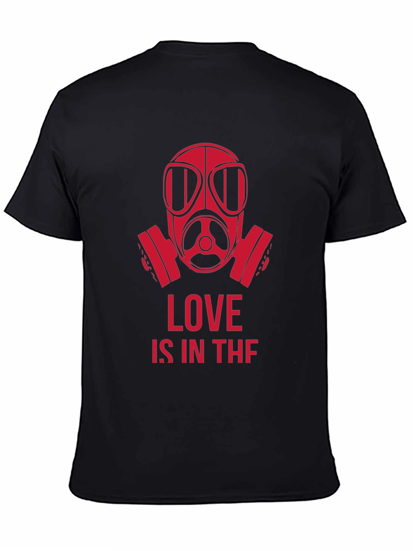 Gas Mask Love T-Shirt - Bold Graphic Tee
