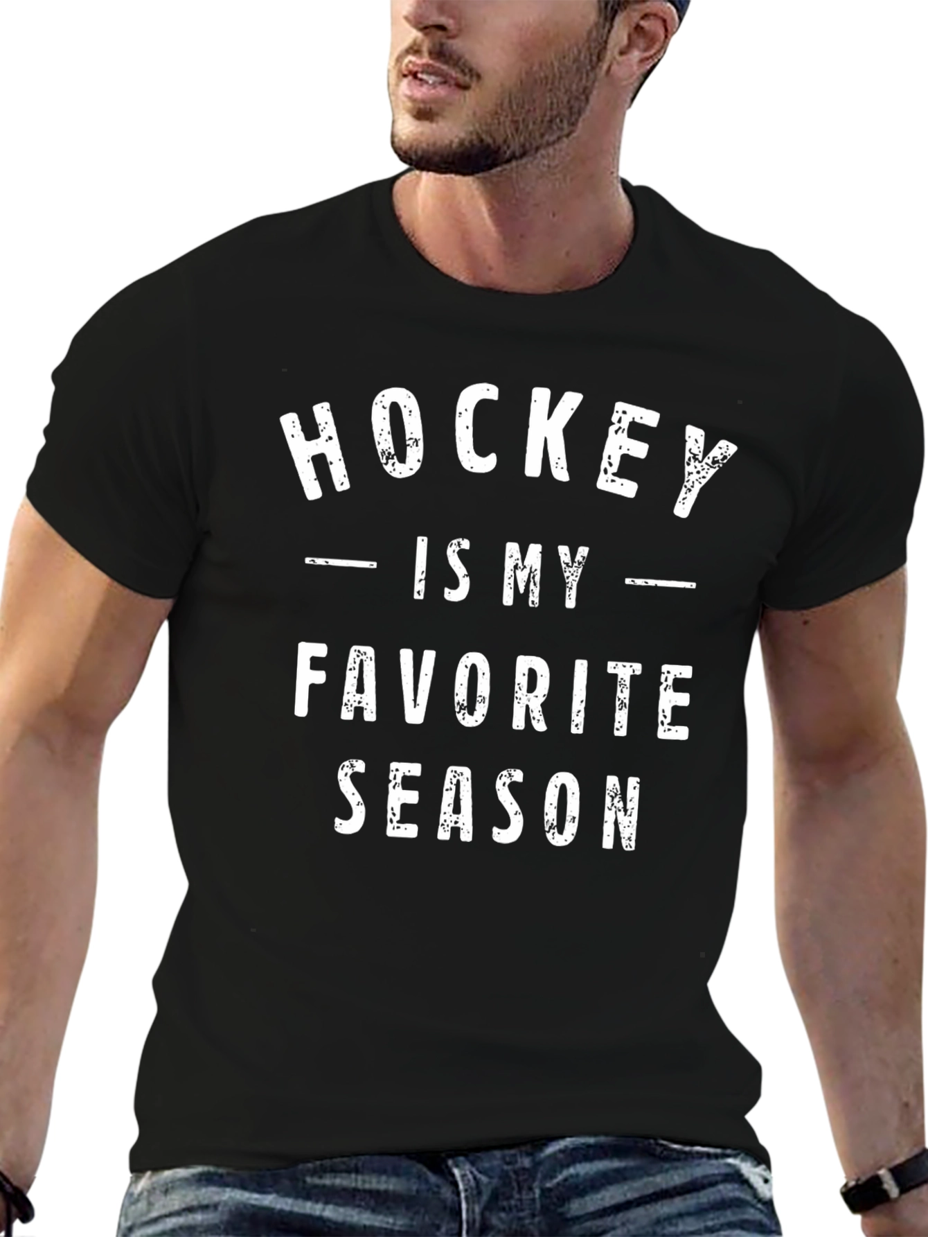Hockey Is My Favorite Season Graphic T-Shirt
