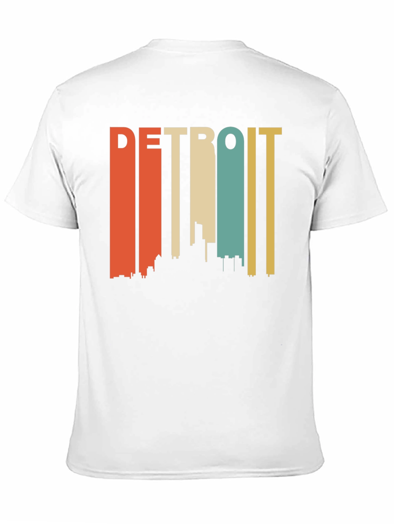 Retro Detroit Skyline T-Shirt