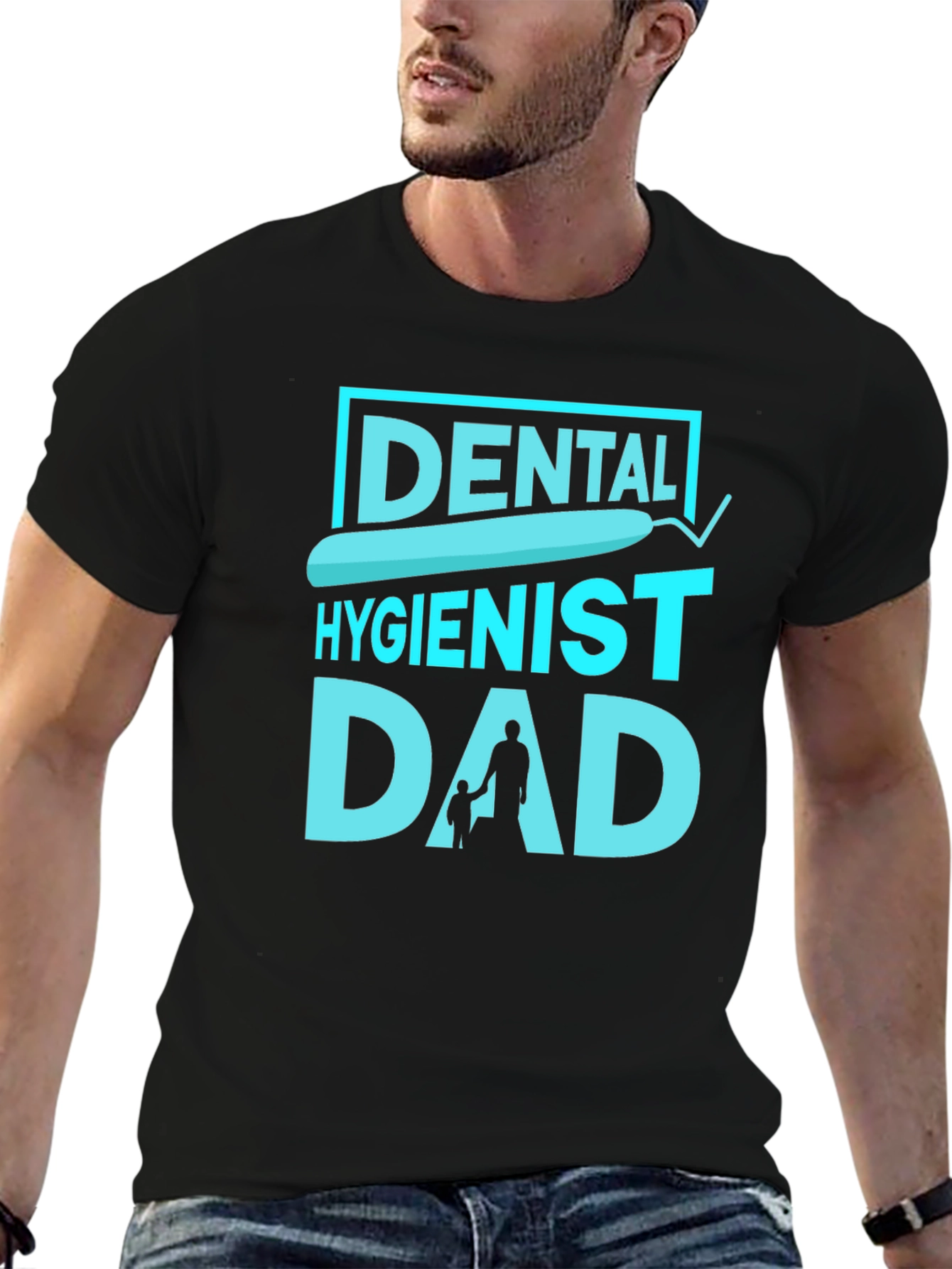 Dental Hygienist Dad T-Shirt - Fathers Day Gift
