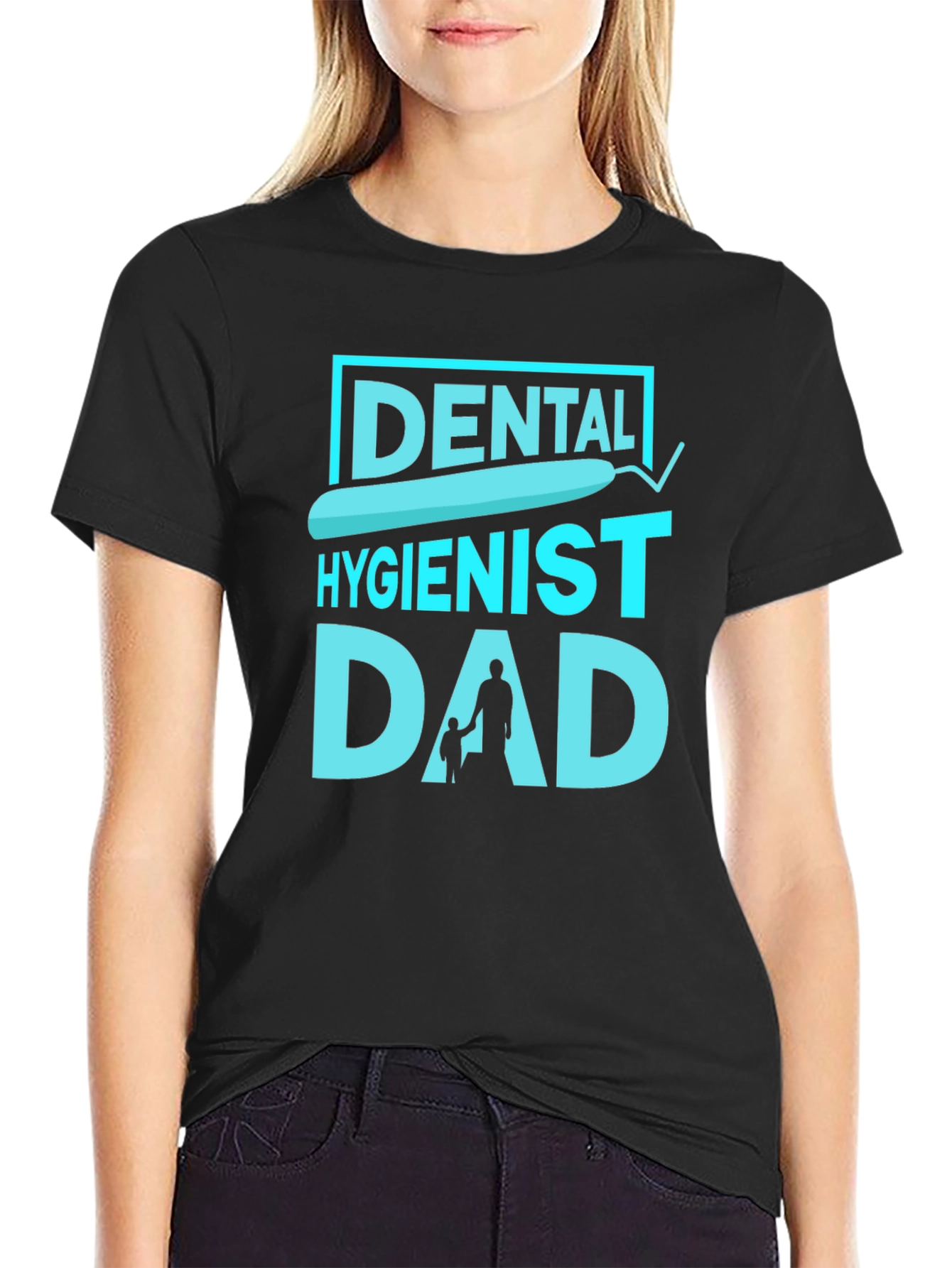 Dental Hygienist Dad T-Shirt - Fathers Day Gift