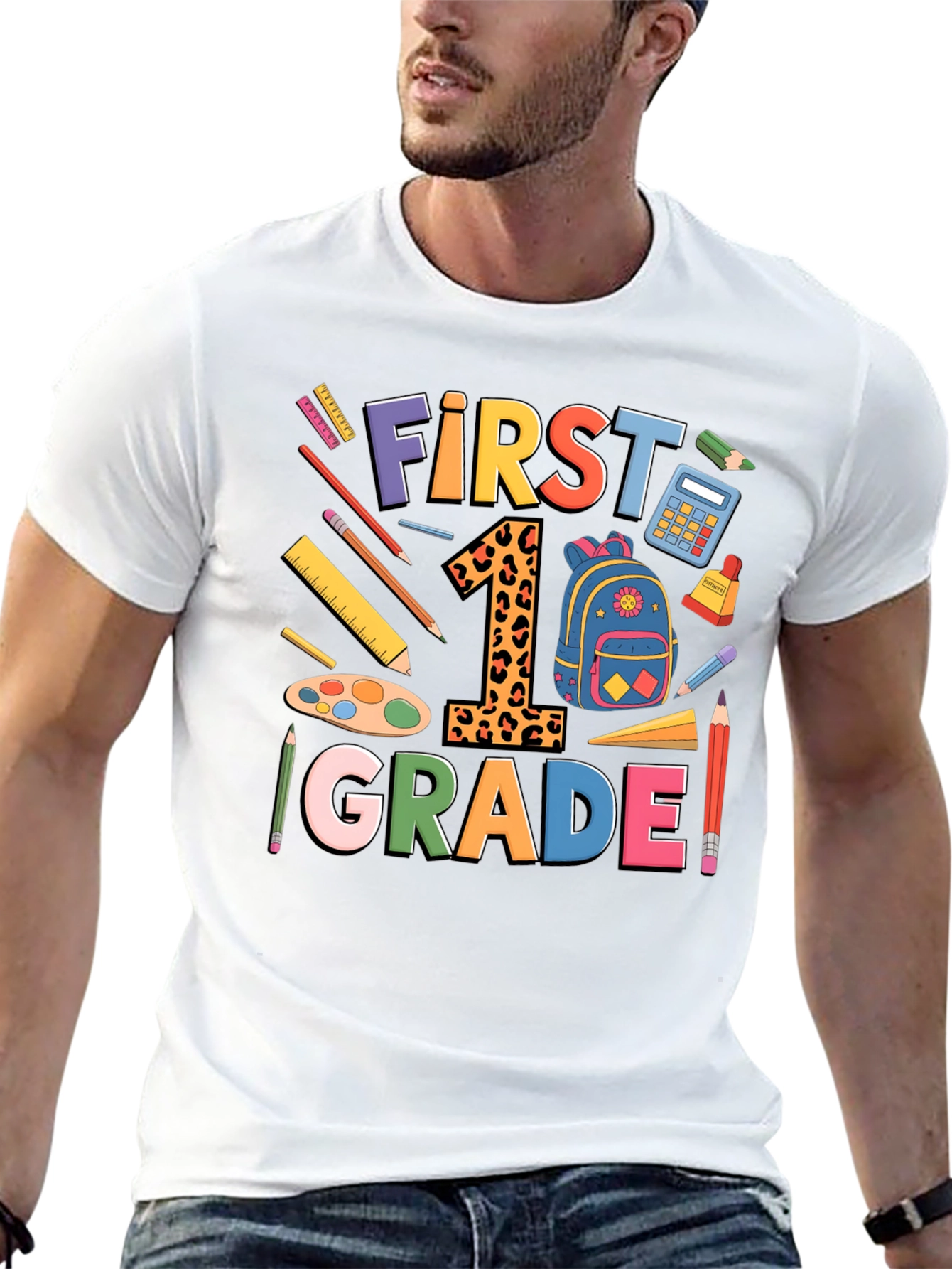 First Grade T-Shirt - Back to School Teacher Shirt