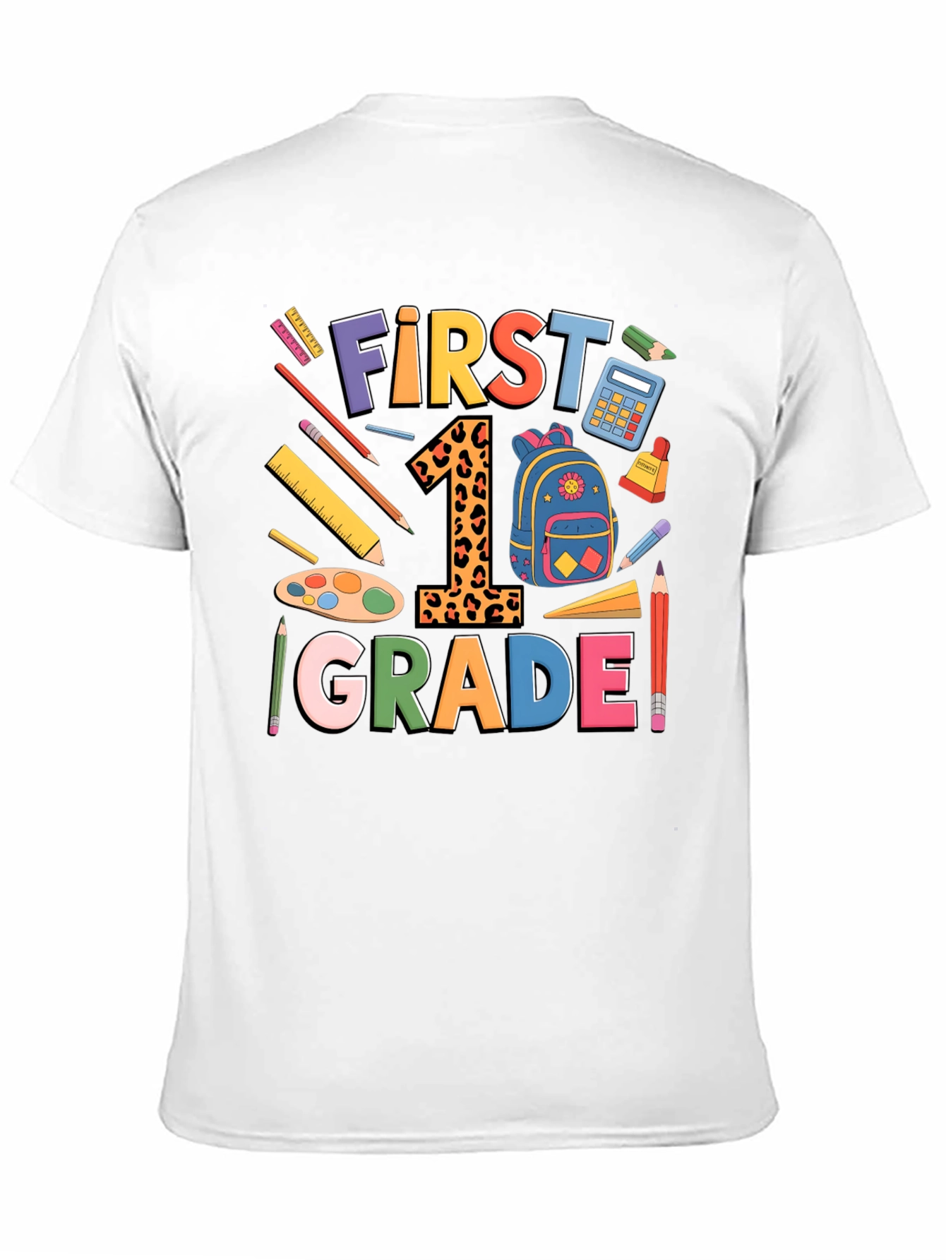 First Grade T-Shirt - Back to School Teacher Shirt
