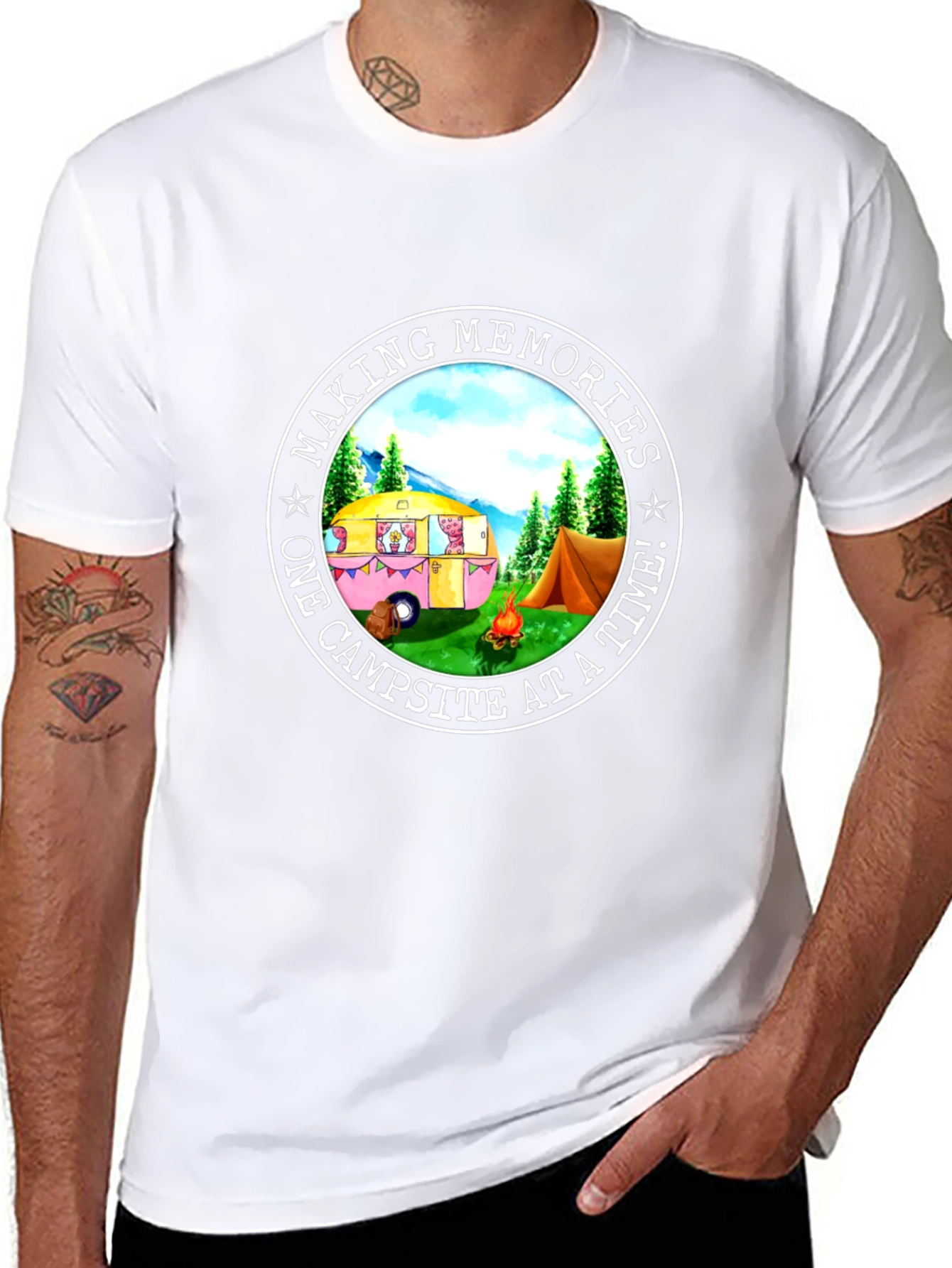 Making Memories Camping Graphic Tee