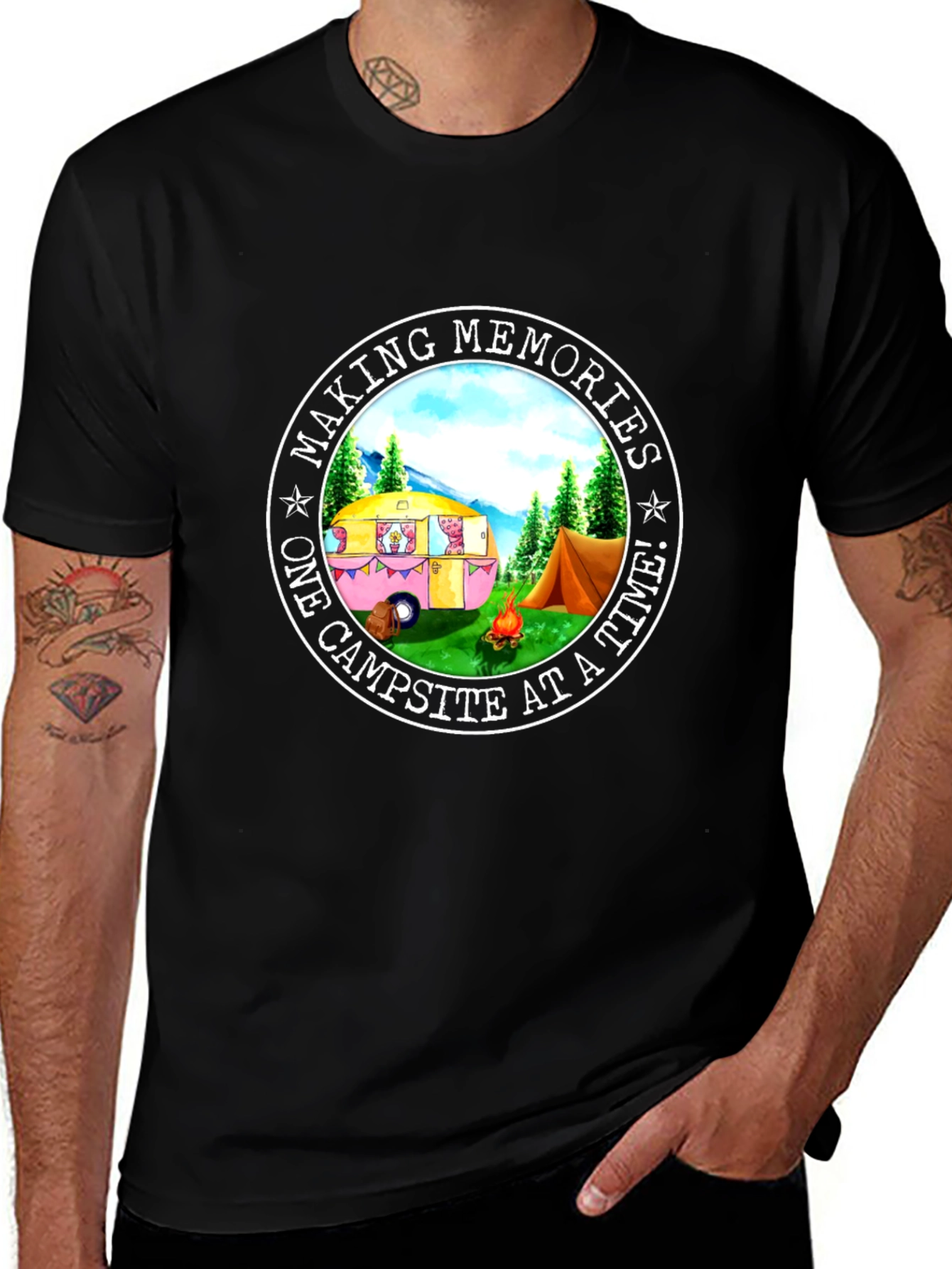 Making Memories Camping Graphic Tee