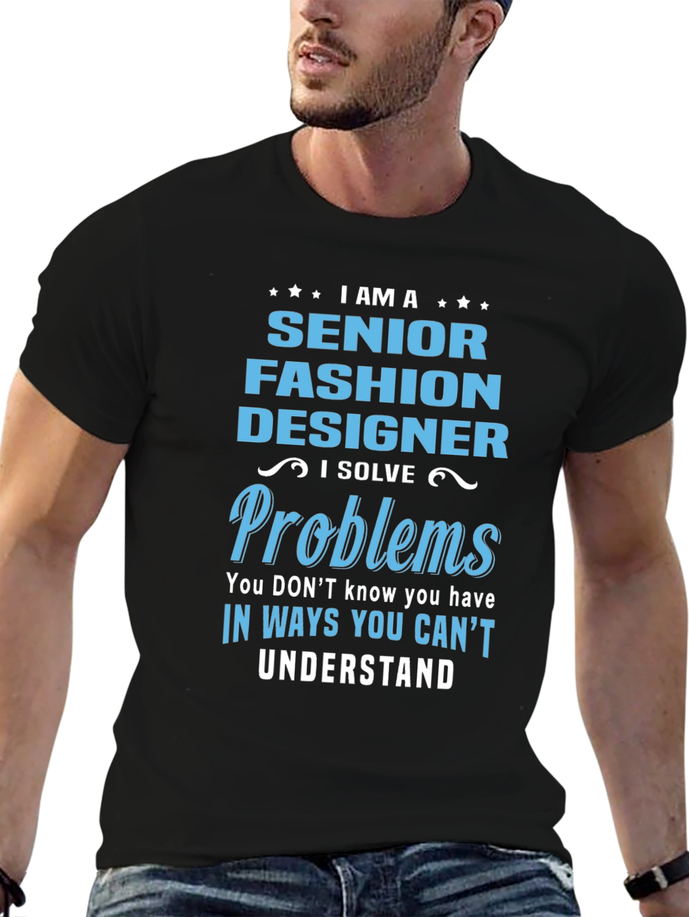 Senior Fashion Designer Humor T-Shirt