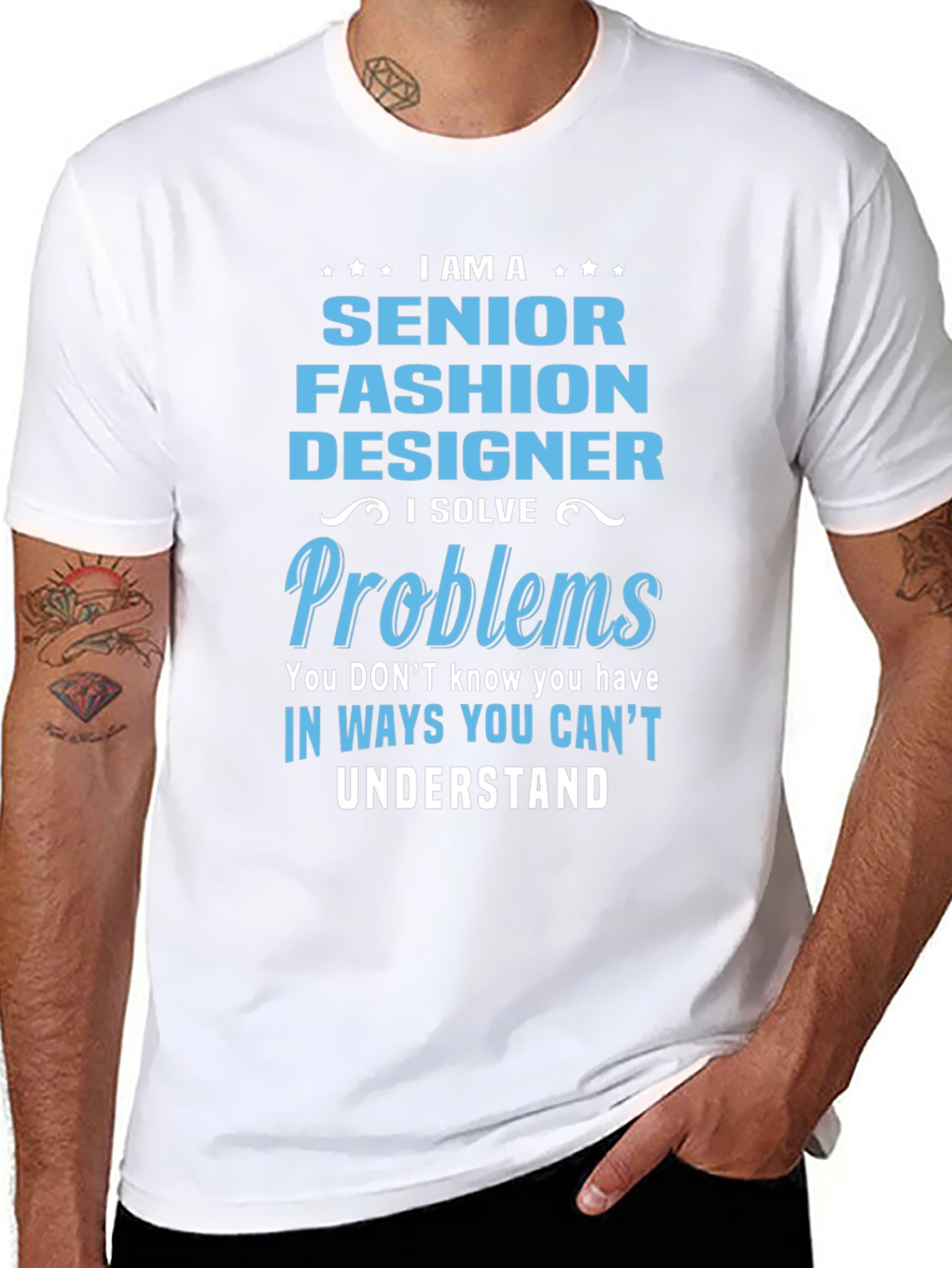 Senior Fashion Designer Humor T-Shirt
