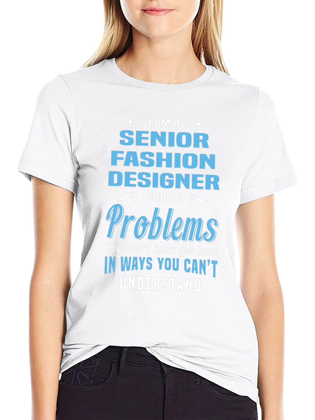 Senior Fashion Designer Humor T-Shirt