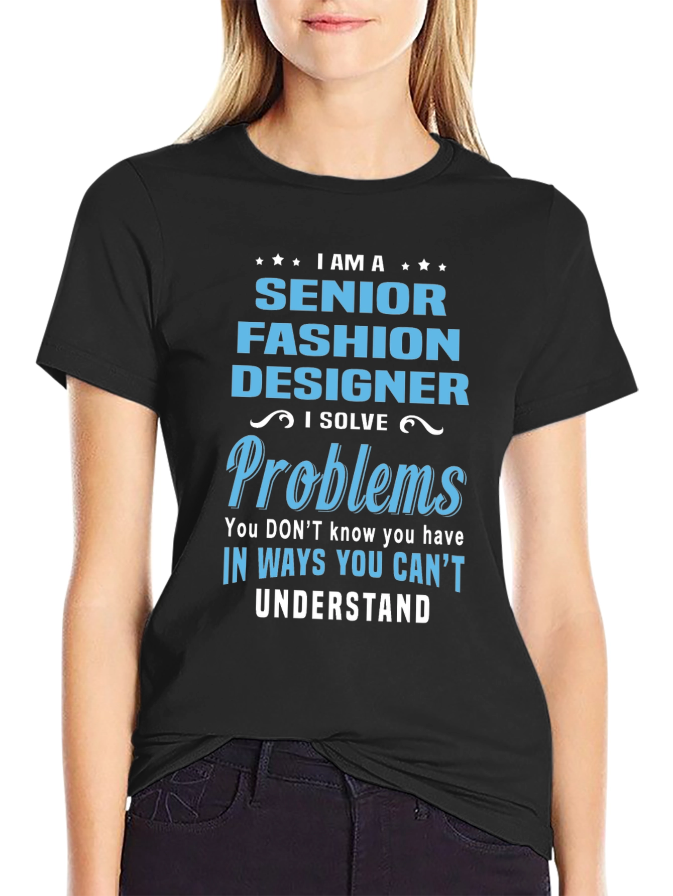 Senior Fashion Designer Humor T-Shirt