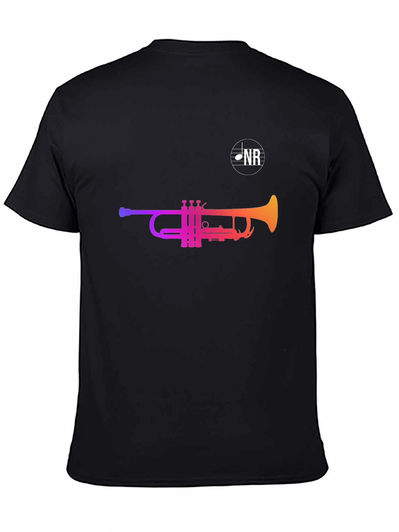 Gradient Trumpet Graphic Tee