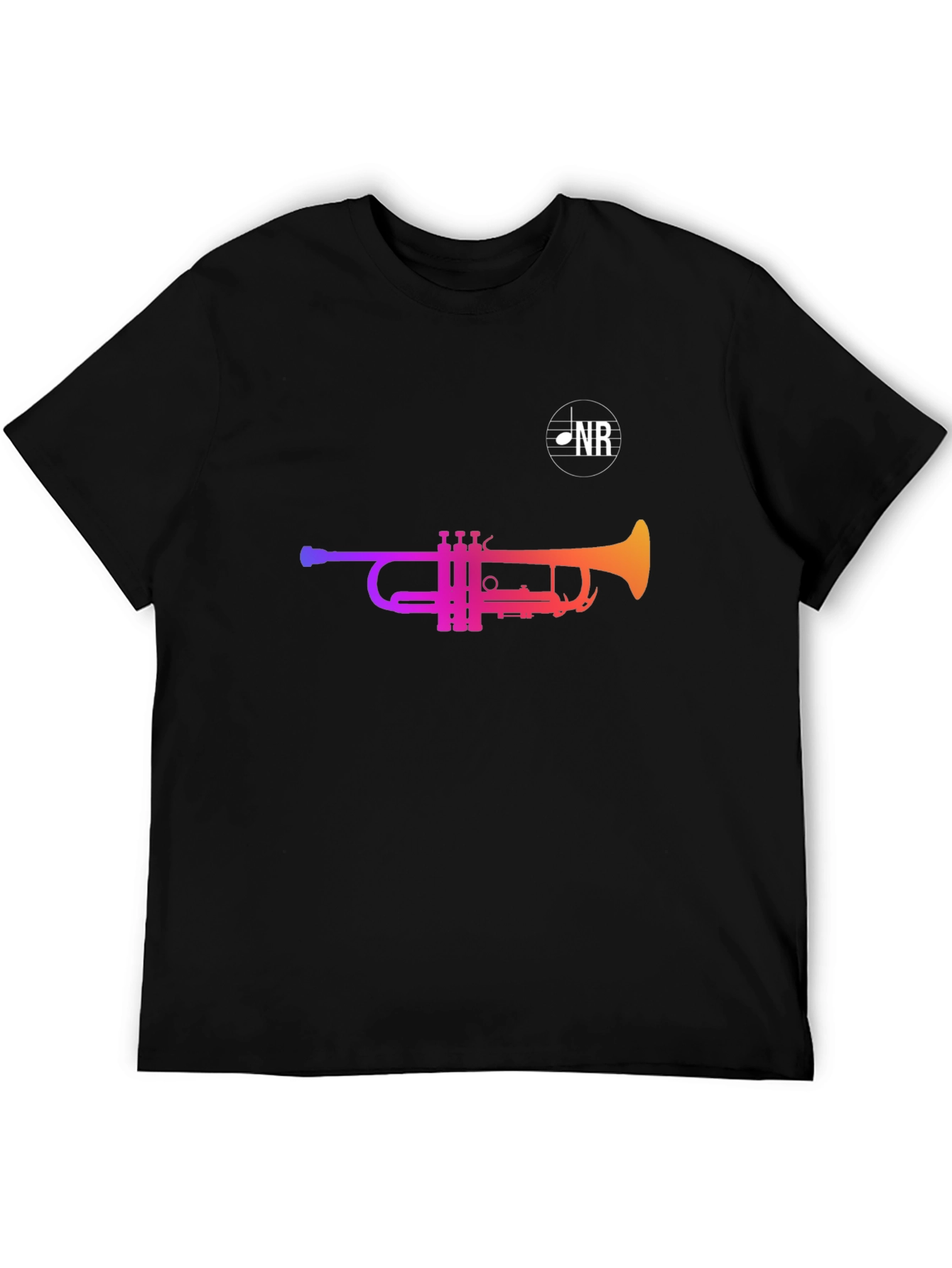 Gradient Trumpet Graphic Tee