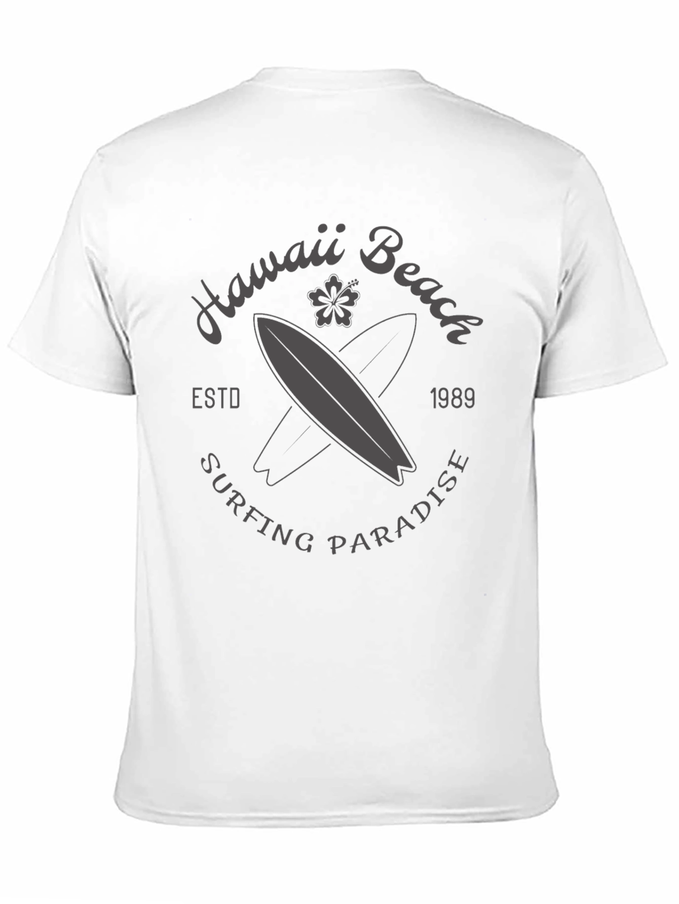Hawaii Beach Surfing T-Shirt