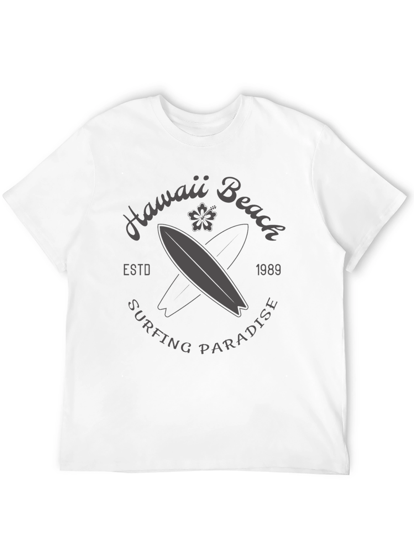 Hawaii Beach Surfing T-Shirt
