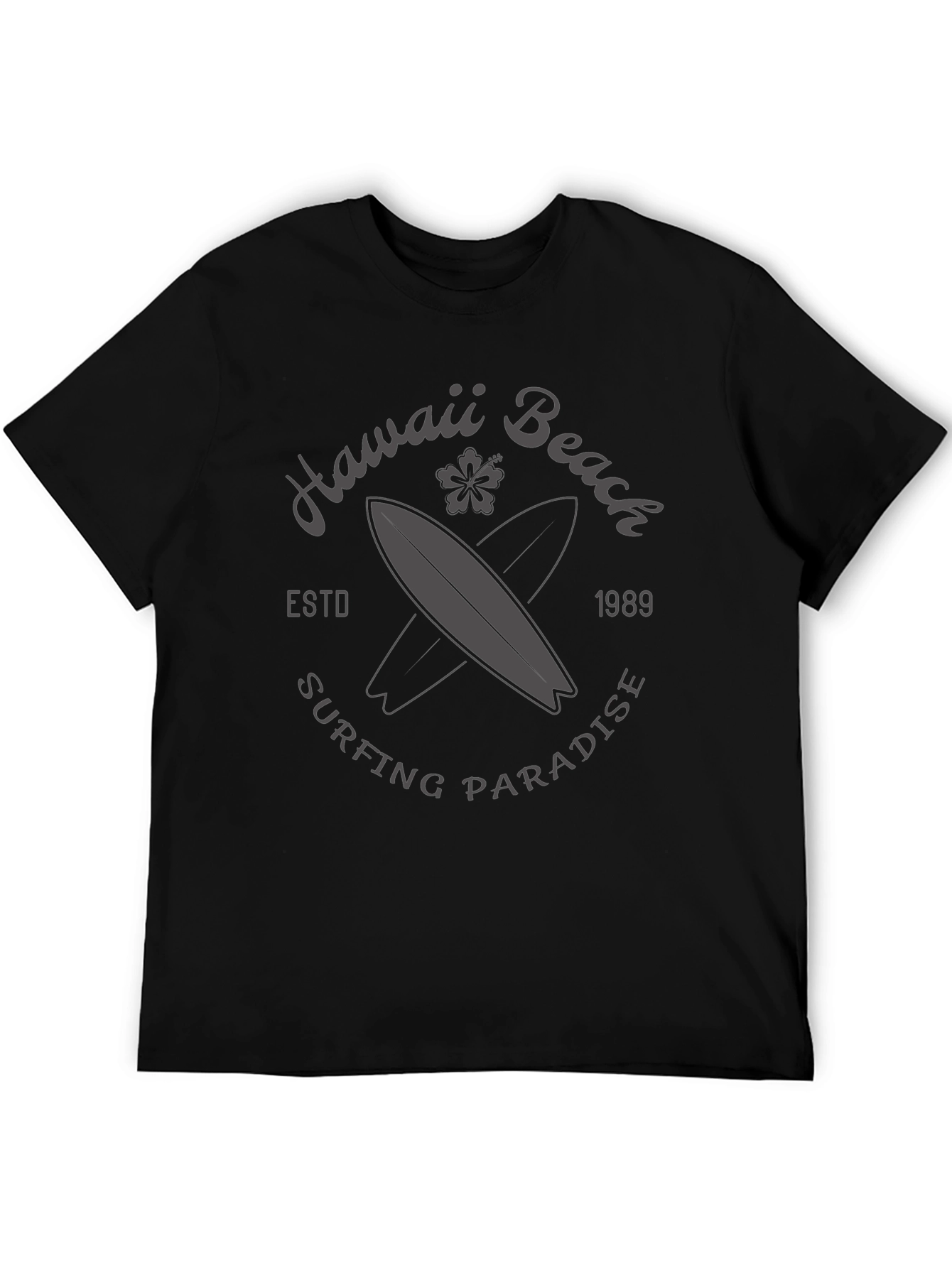 Hawaii Beach Surfing T-Shirt