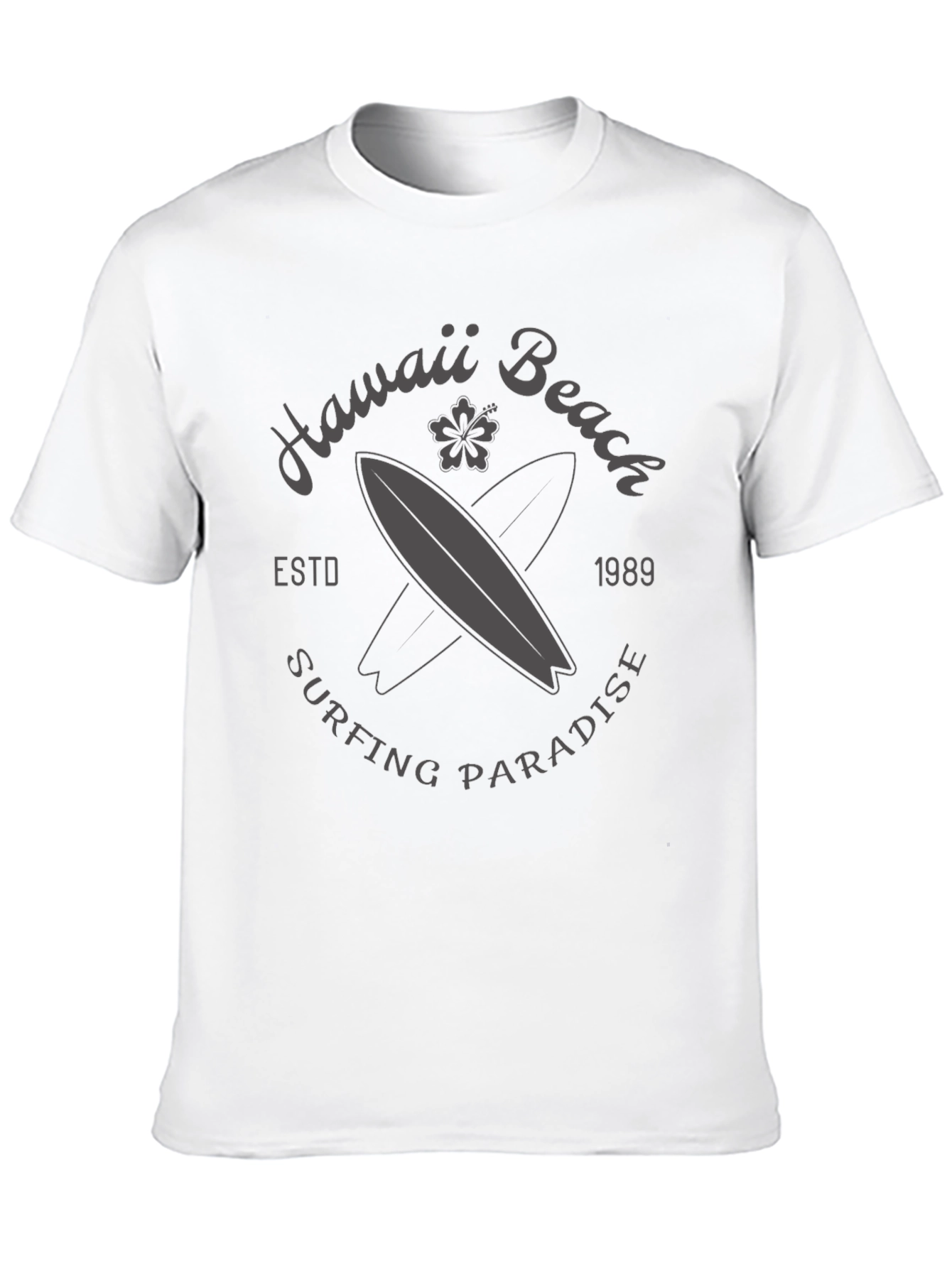 Hawaii Beach Surfing T-Shirt