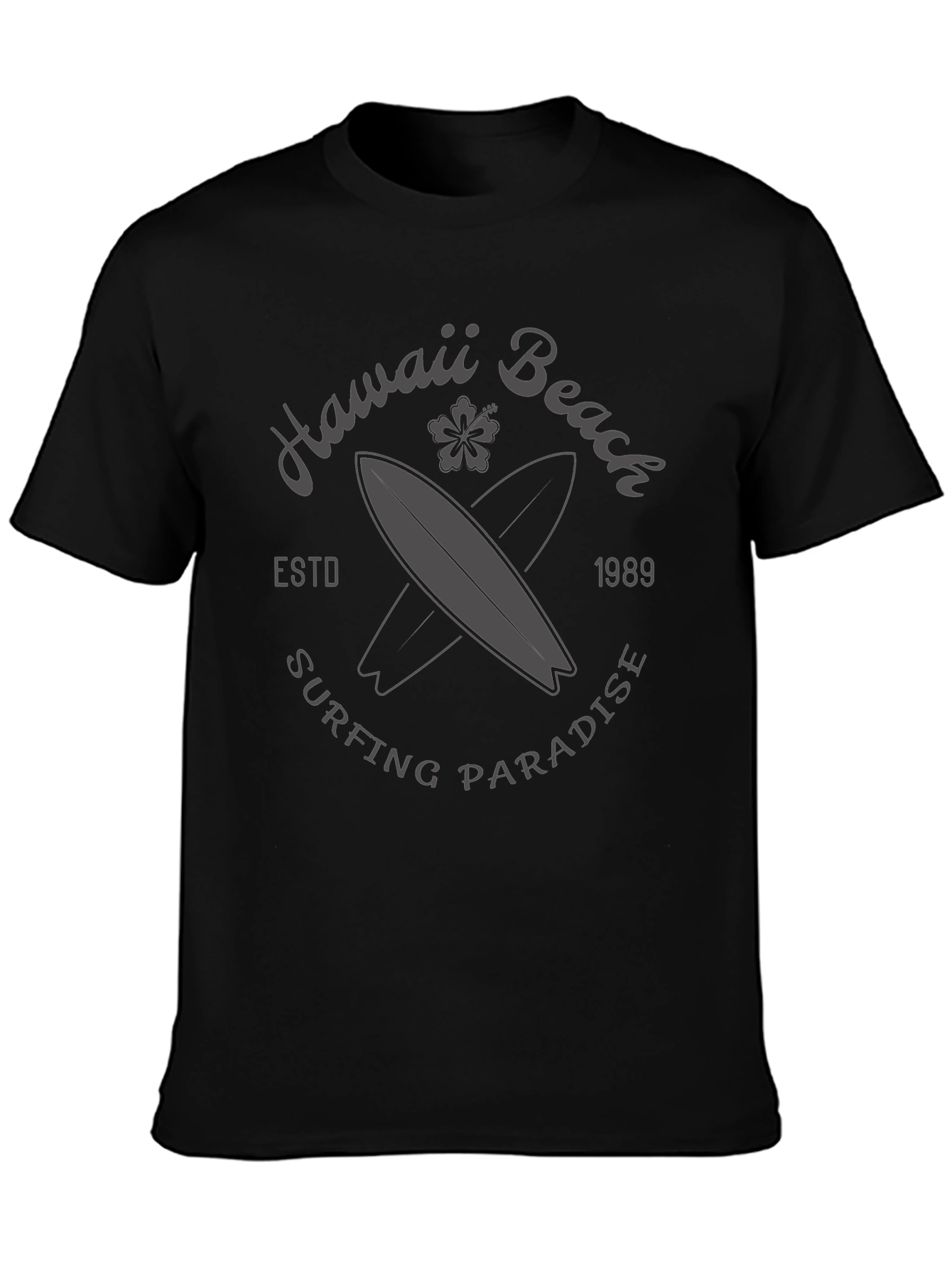 Hawaii Beach Surfing T-Shirt