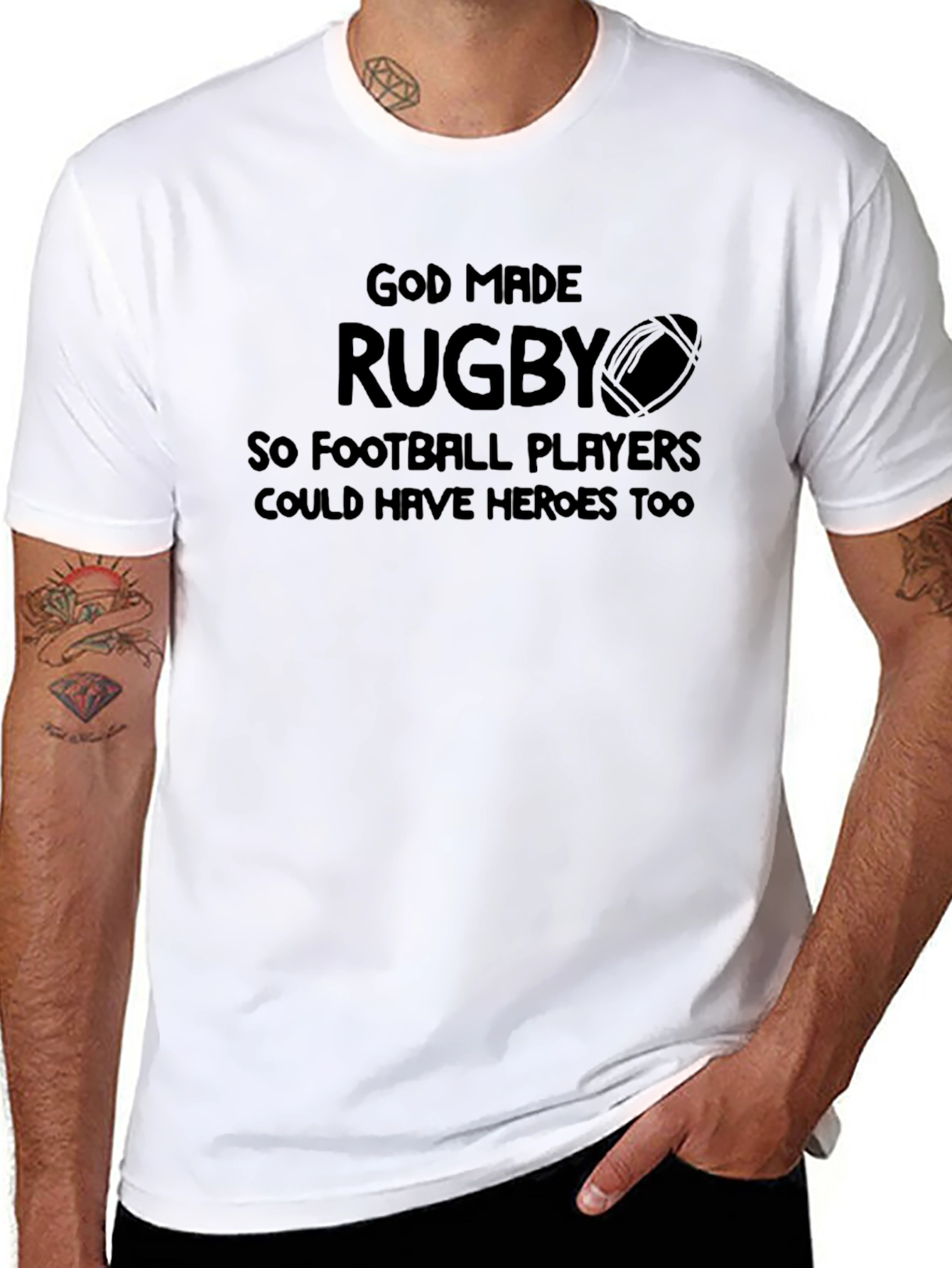 God Made Rugby T-Shirt
