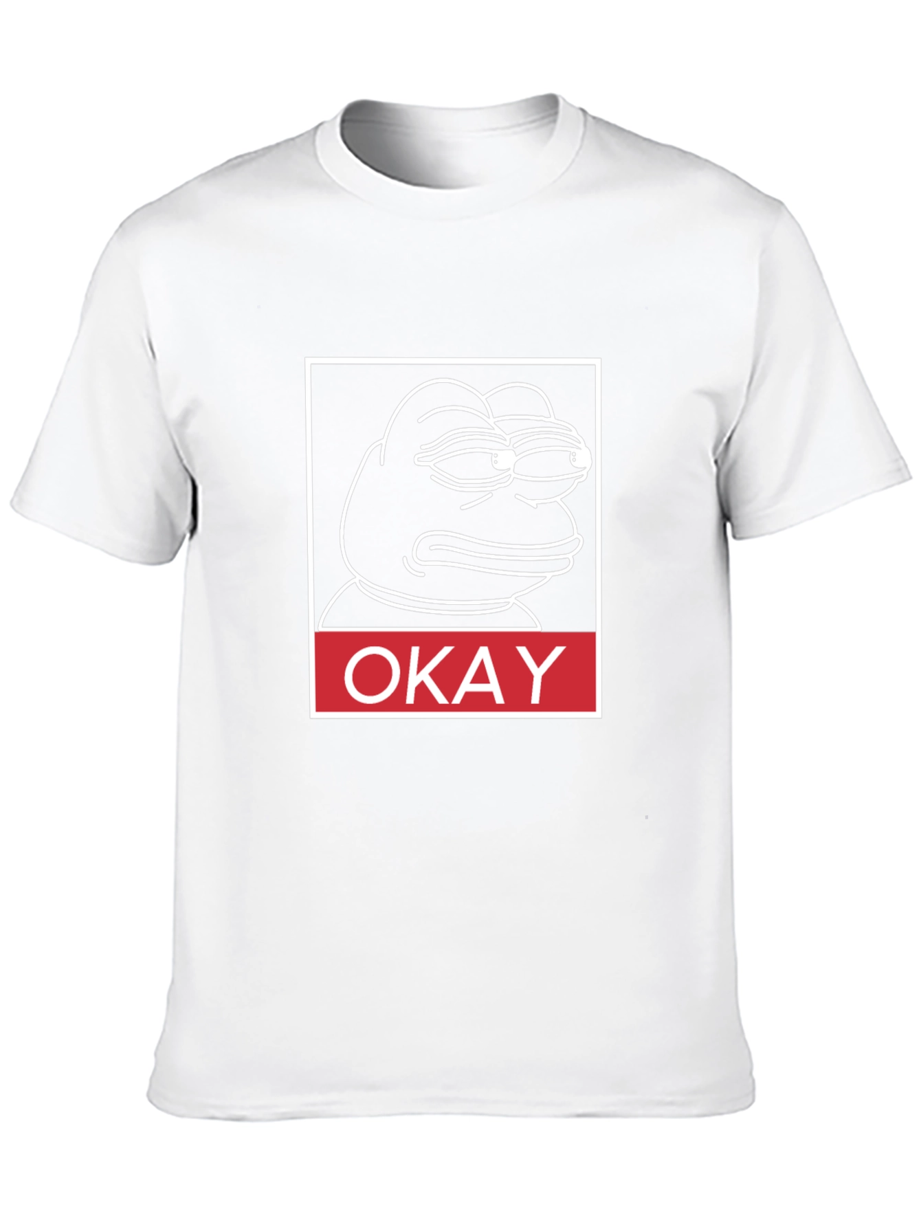 Okay Pepe T-Shirt - Black Graphic Tee