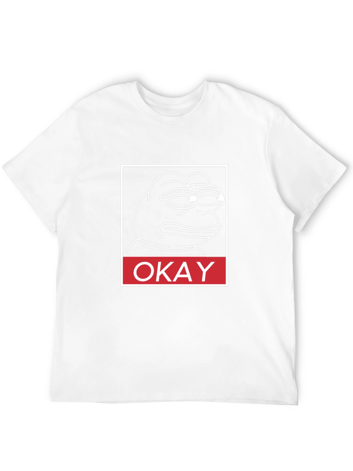 Okay Pepe T-Shirt - Black Graphic Tee