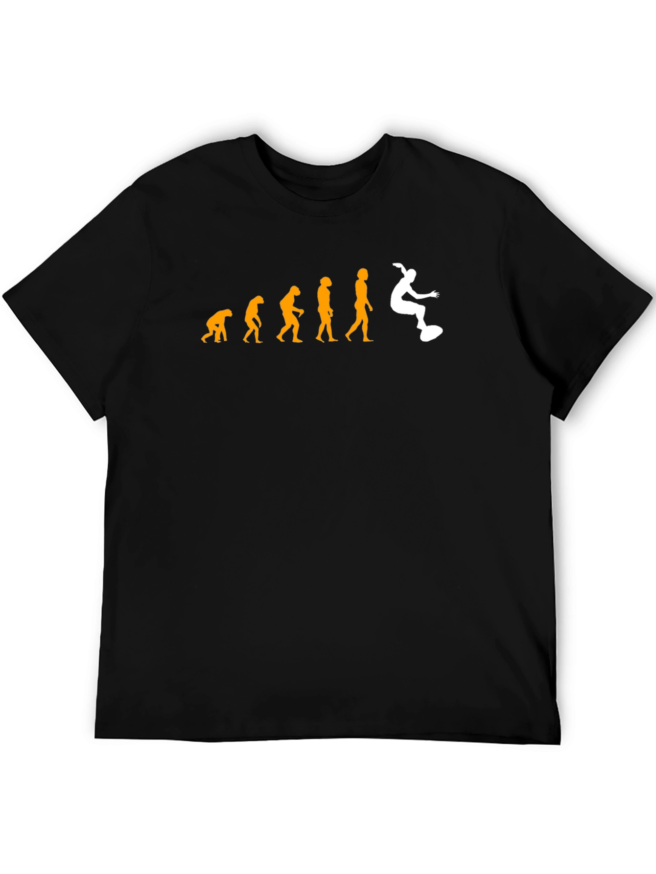 Evolution of Surfing T-Shirt - Black