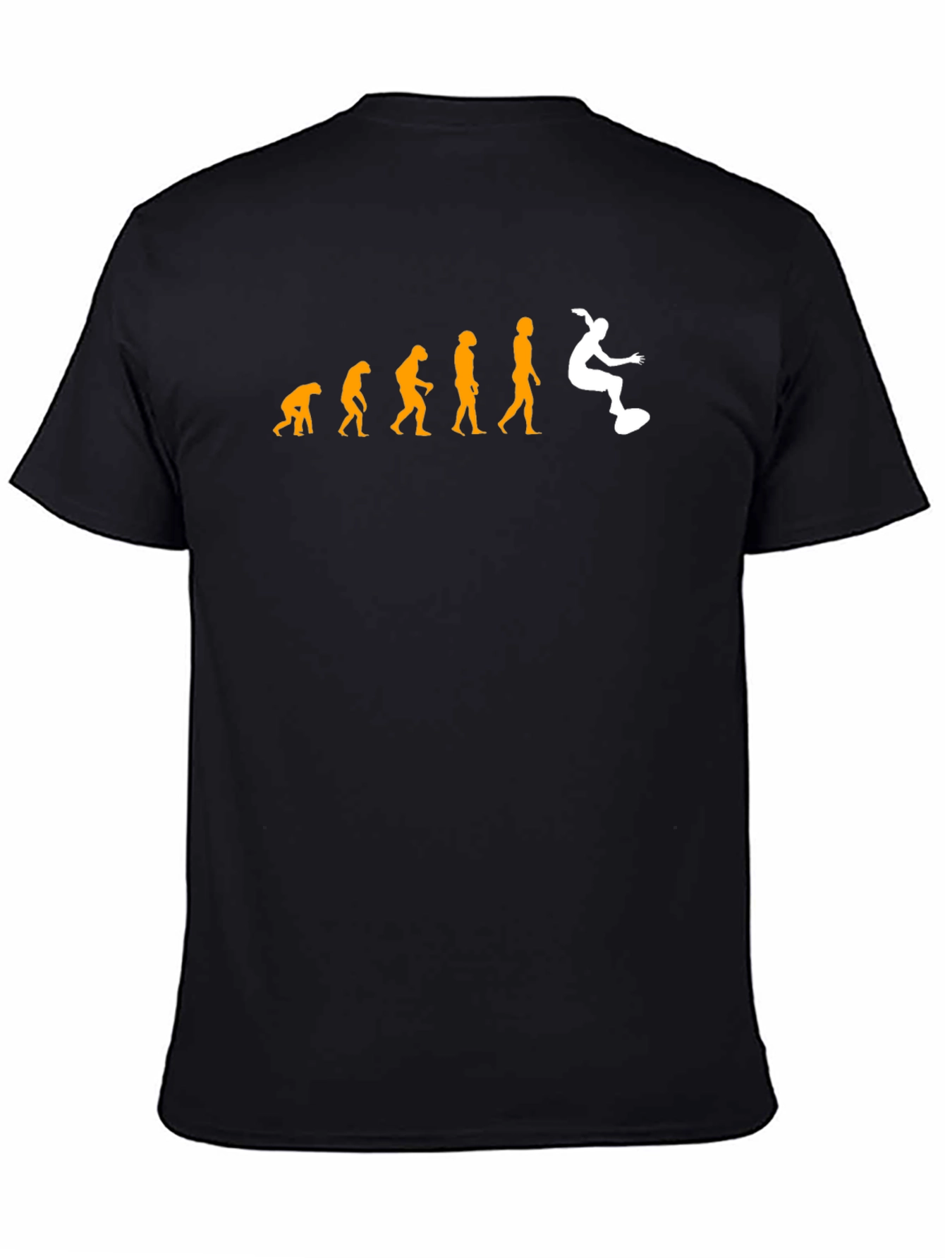 Evolution of Surfing T-Shirt - Black