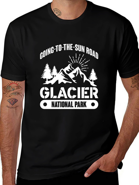 Glacier National Park T-Shirt - Going-to-the-Sun Road