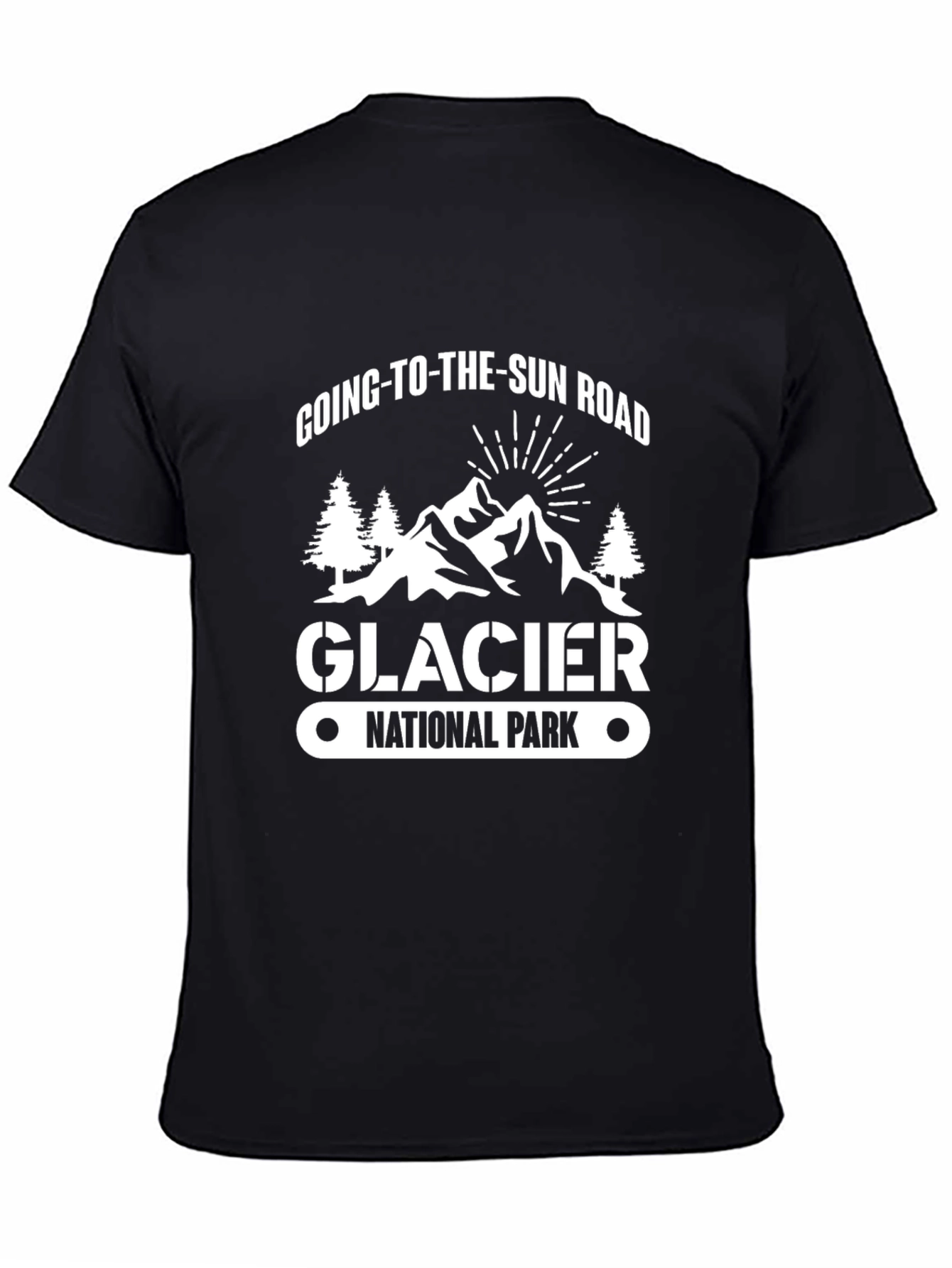 Glacier National Park T-Shirt - Going-to-the-Sun Road