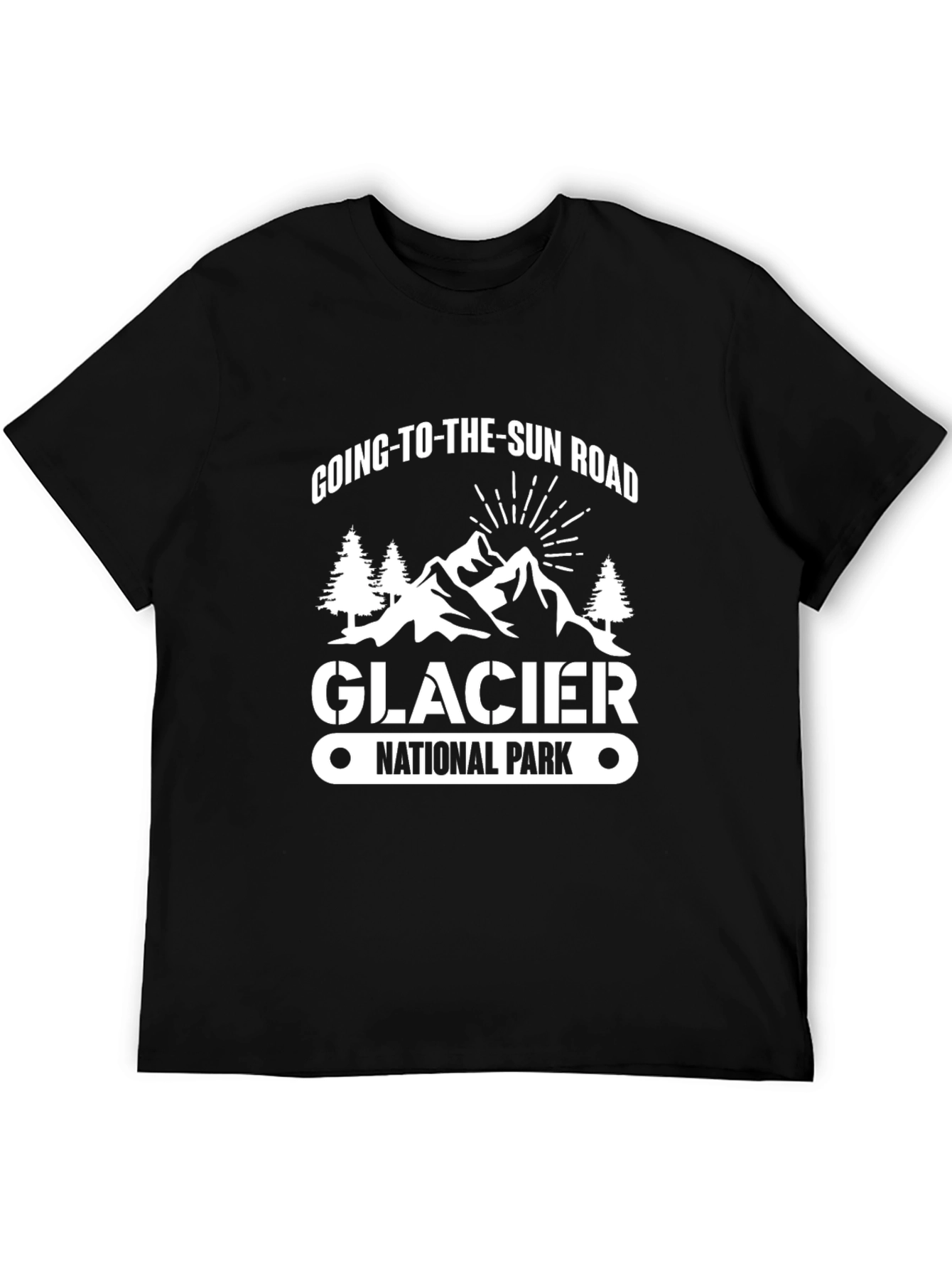 Glacier National Park T-Shirt - Going-to-the-Sun Road