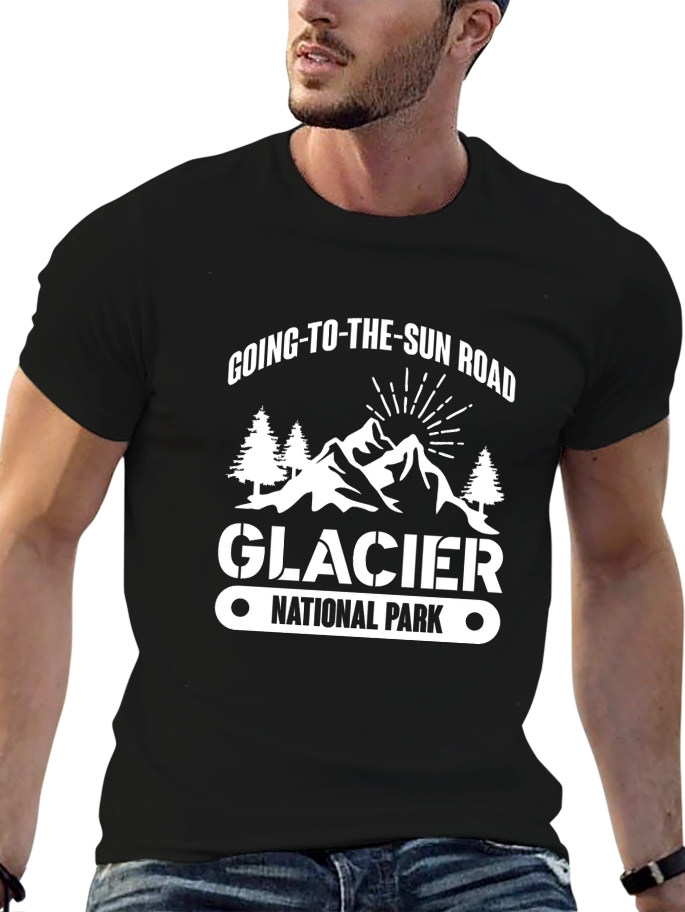 Glacier National Park T-Shirt - Going-to-the-Sun Road