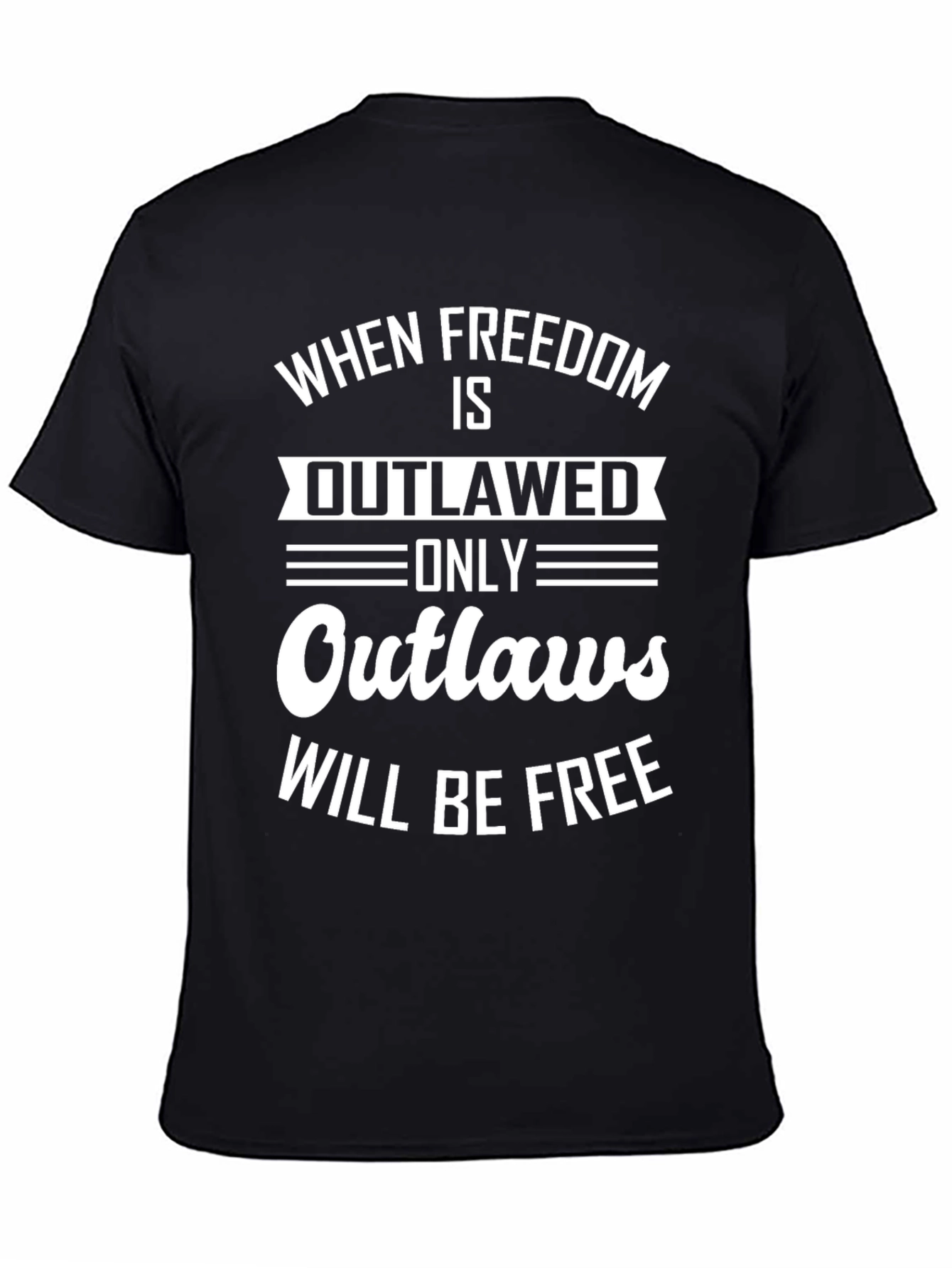 Freedom Outlaws Graphic T-Shirt